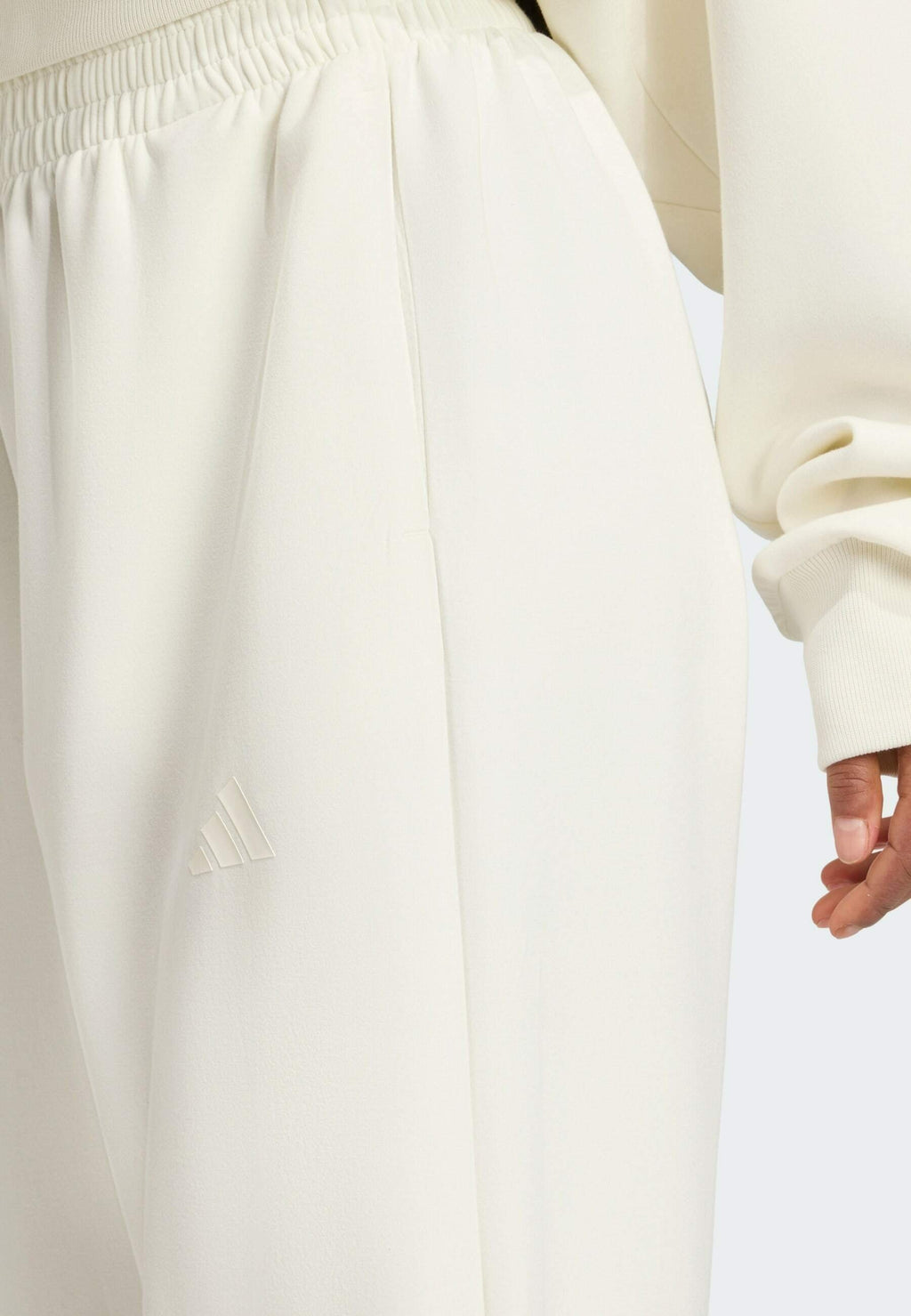 SOFT LUX PANTS - Tracksuit bottoms - owhite