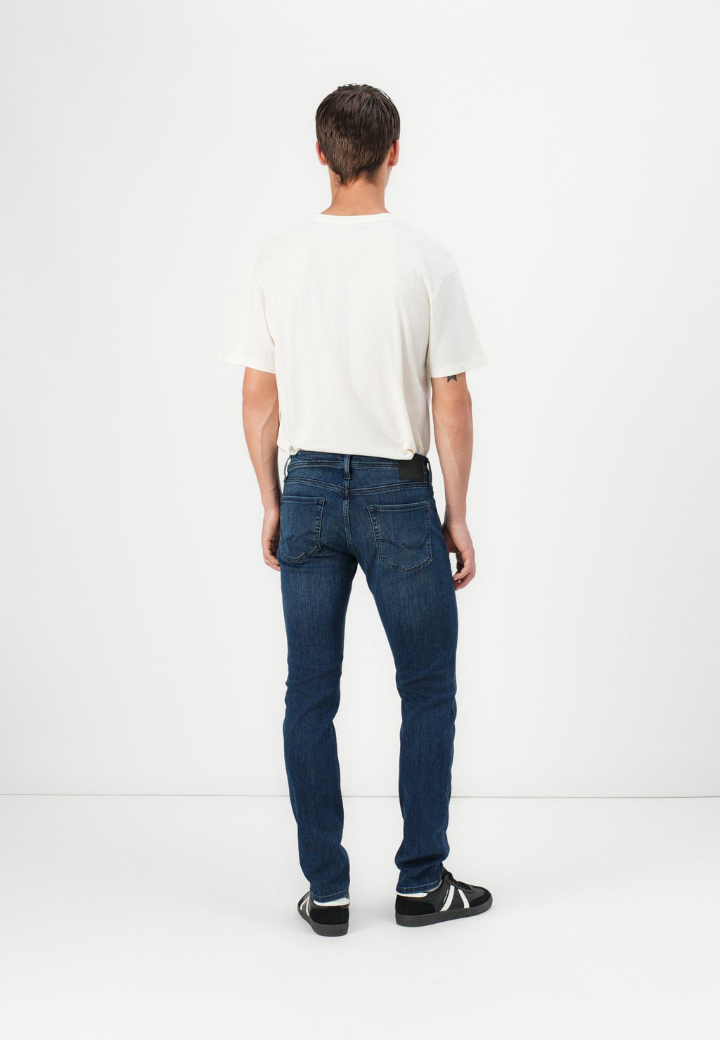 JJIGLENN JJORIGINAL  - Relaxed fit jeans - blue denim