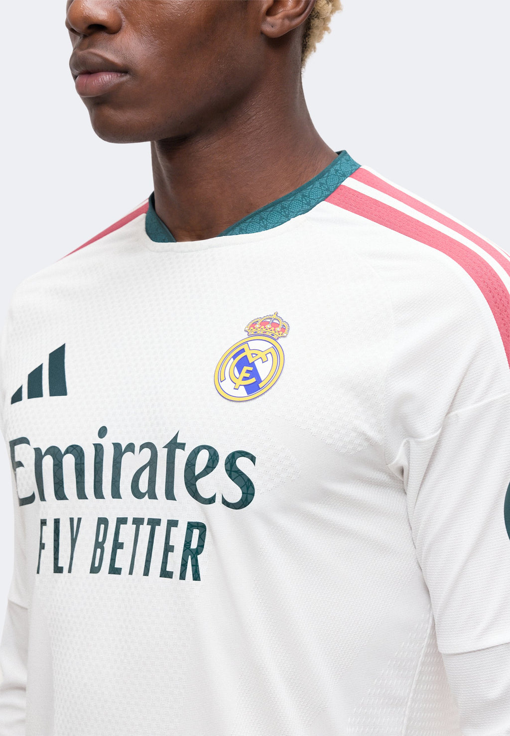 REAL MADRID 26/27 HOME AUTHENTIC LONG SLEEVE - Club wear - white