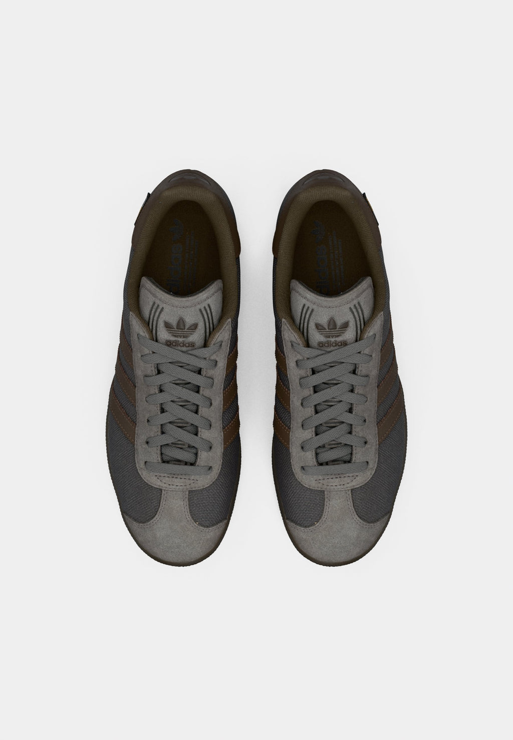 GAZELLE UNISEX - Trainers - charcoal/brown/dark brown