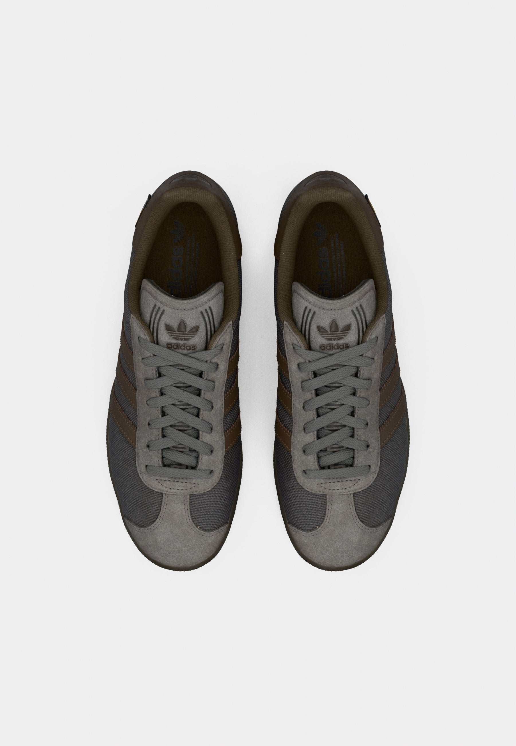 GAZELLE UNISEX - Trainers - charcoal/brown/dark brown