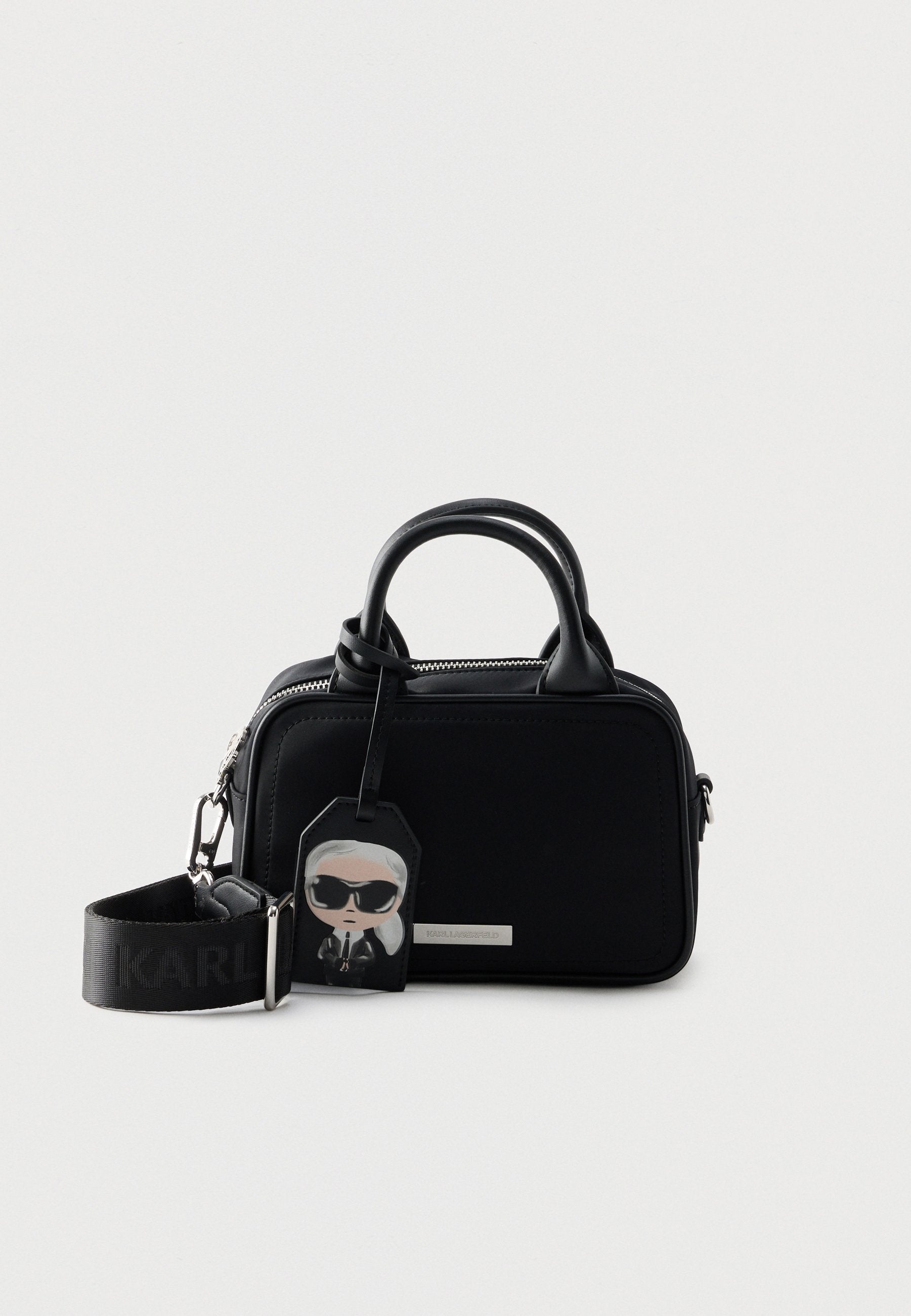 IKON BOXY - Handbag - black