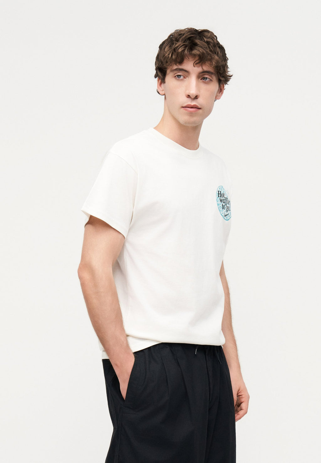 TEE UNISEX - Print T-shirt - sail