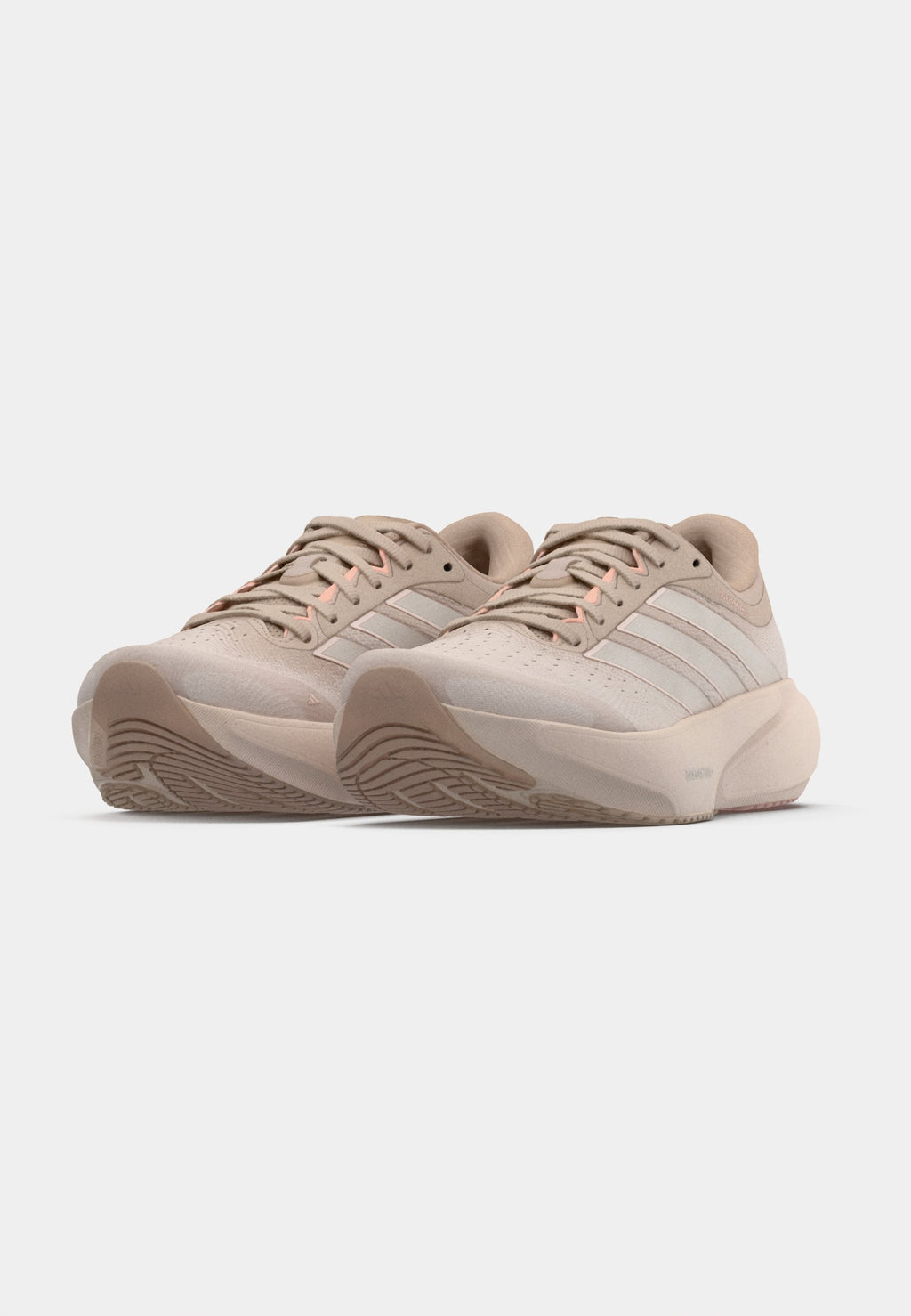 SUPERNOVA RISE 3 - Road running shoes - taupe/putty mauve/clear orange