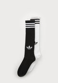 2 PACK - Knee high socks - white/black