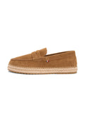 SUEDE FLEXIBLE SOLE ESPADRILLES - Espadrilles - coconut grove