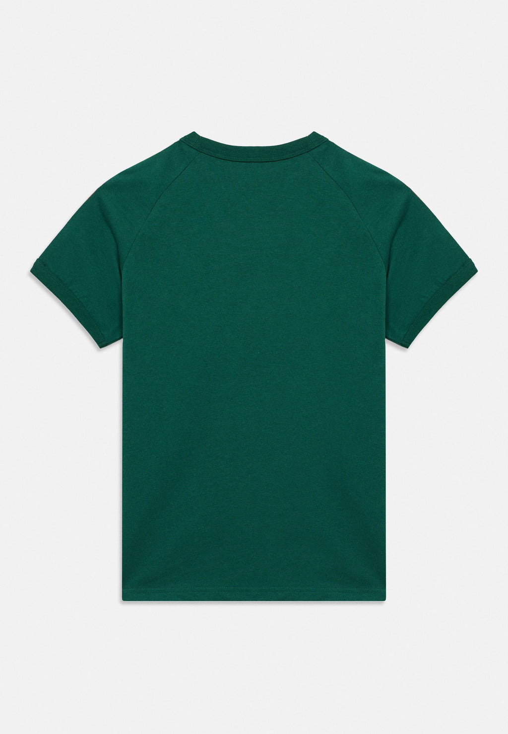 T-SHIRT 3 BANDES UNISEXE - T-shirt imprimé - team dark green/white