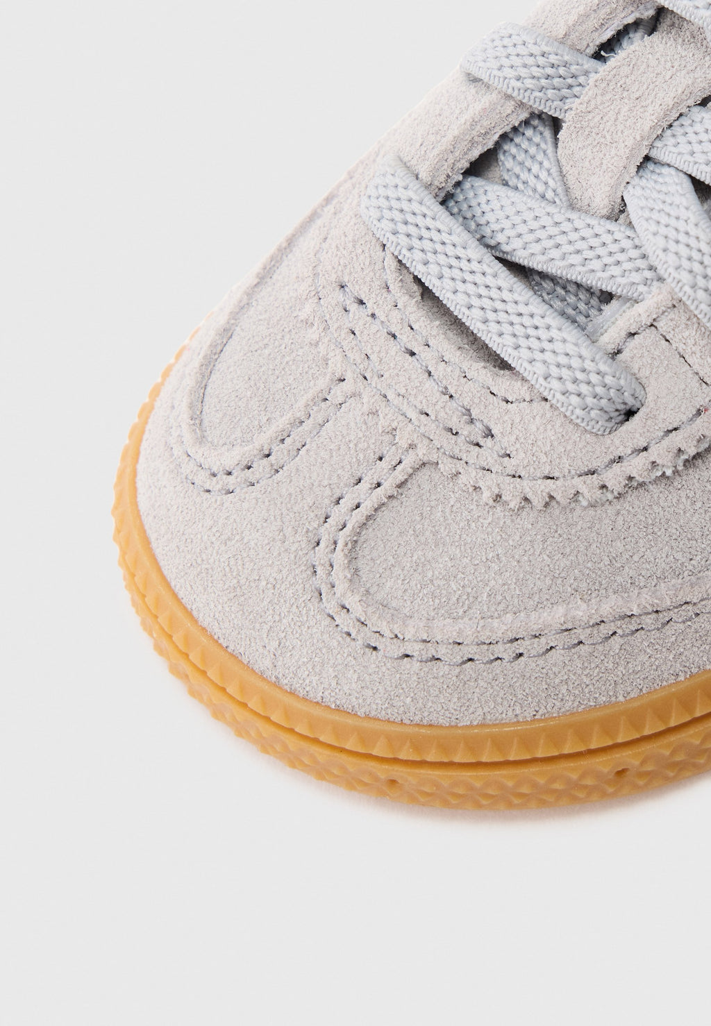 HANDBALL SPEZIAL UNISEX - Baby shoes - grey/white/gum