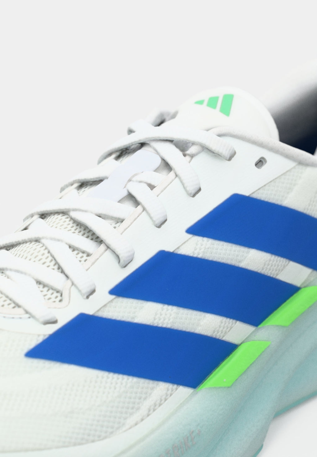 SUPERNOVA GLIDE M - Road running shoes - footwear white/blue/lime burst