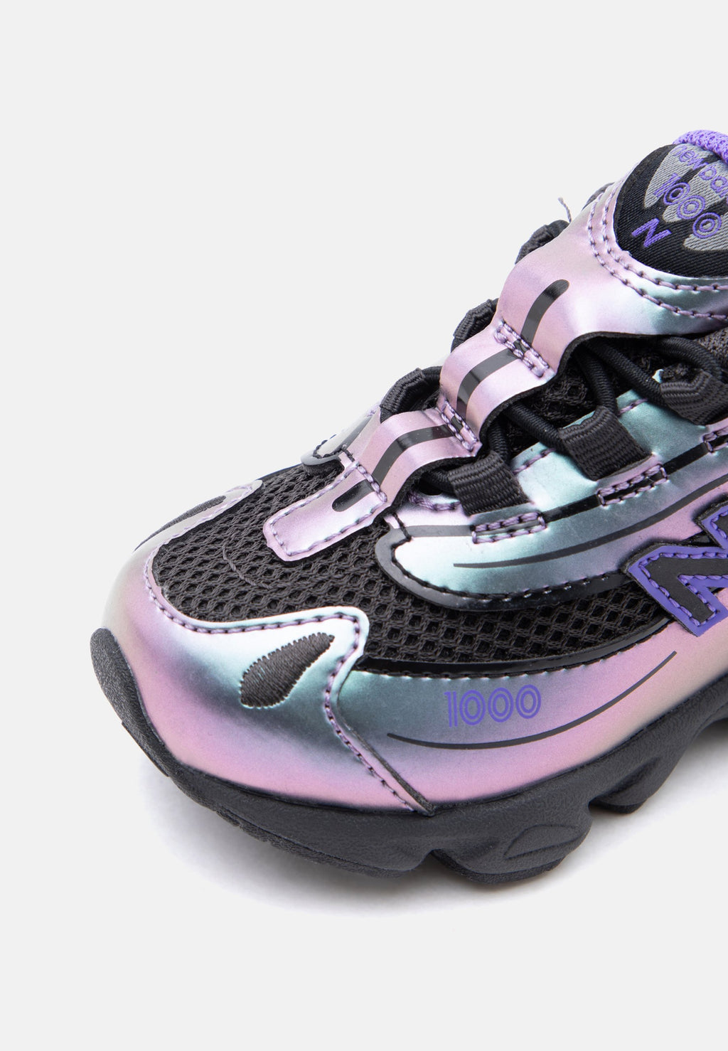 M1000 UNISEX - Baby shoes - black/electric indigo