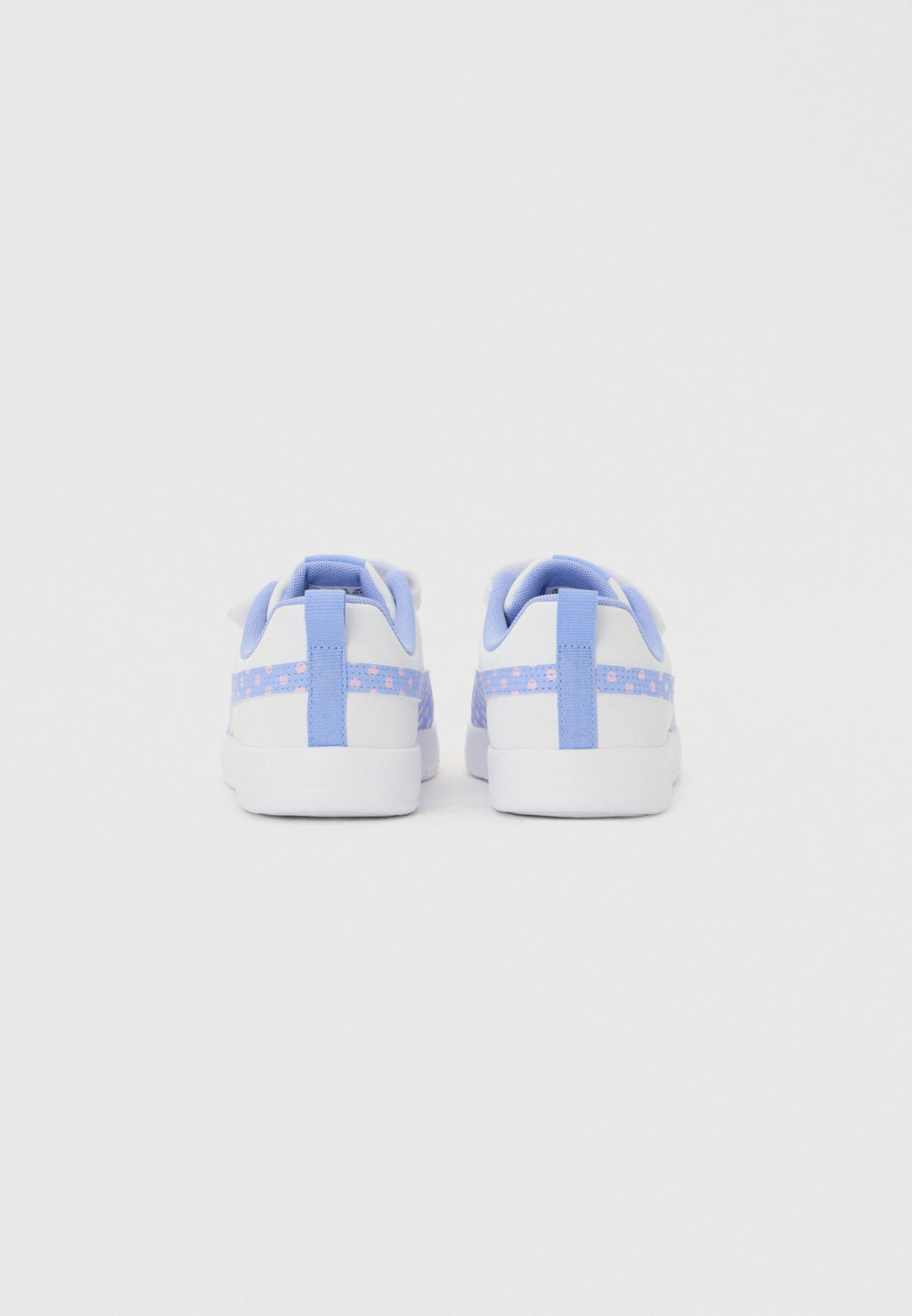 COURTFLEX V3 UNISEX - Training shoe - white/intense lavender/pink shimmer