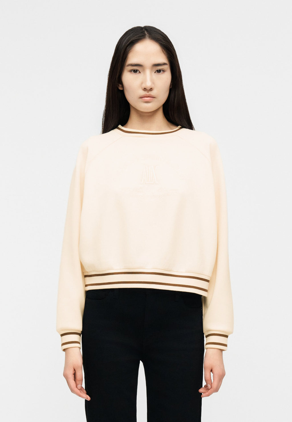Sweatshirt - off-white
