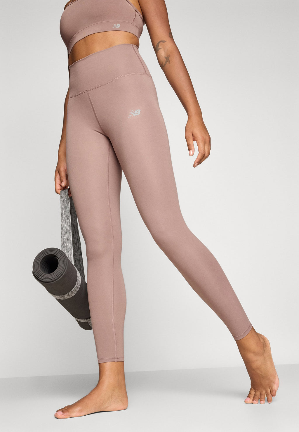 HARMONY HIGH RISE - Leggings - earth shadow