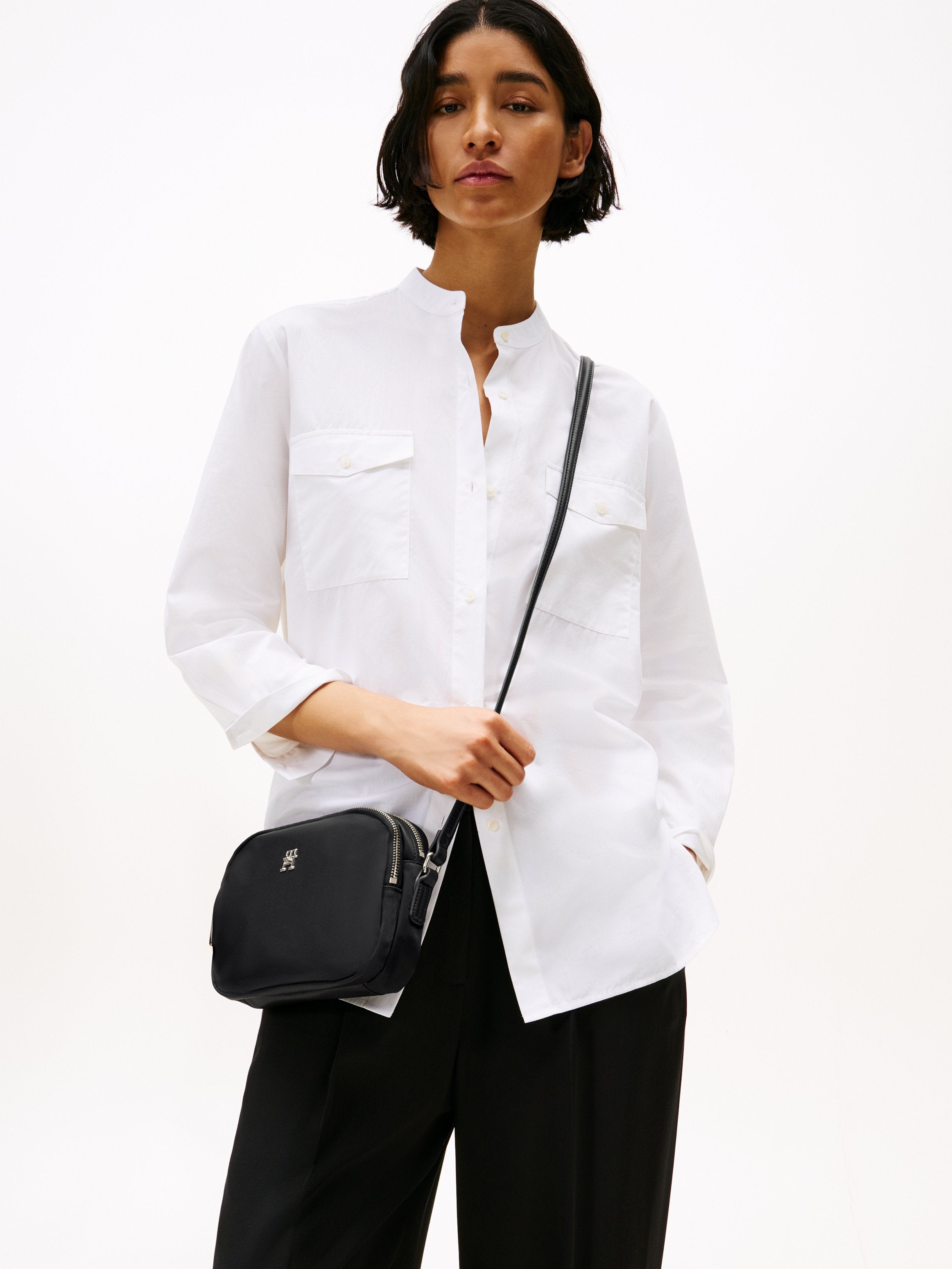 POPPY CROSSOVER - Cross body bag - black