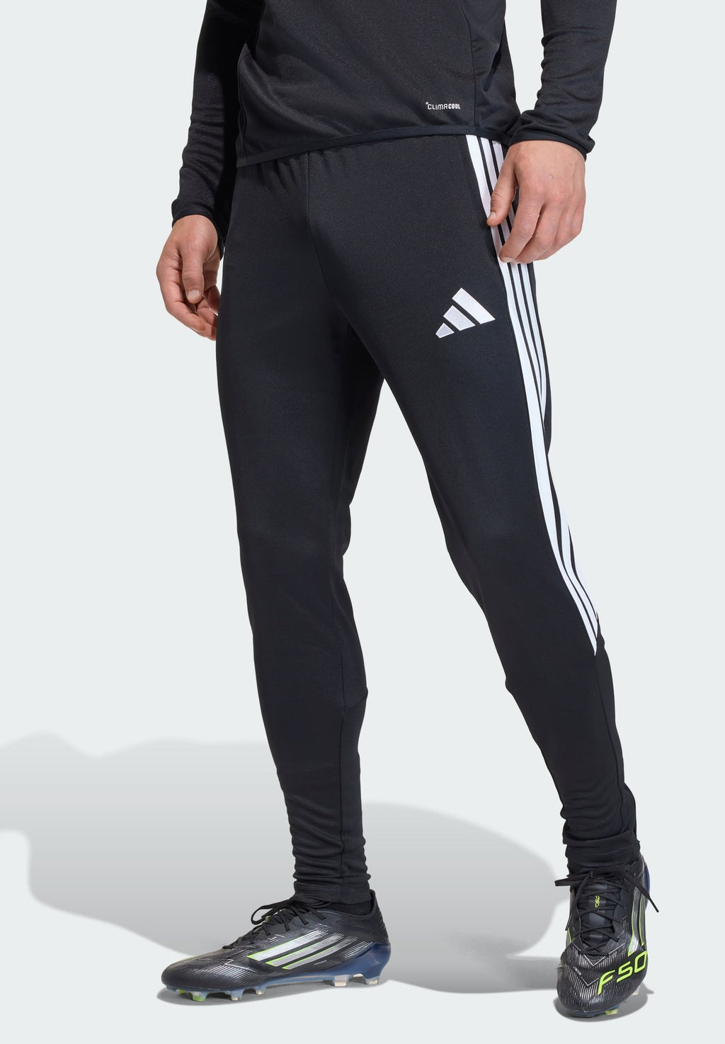 TIRO26 LEAGUE TRAINING  - Tracksuit bottoms - black/white