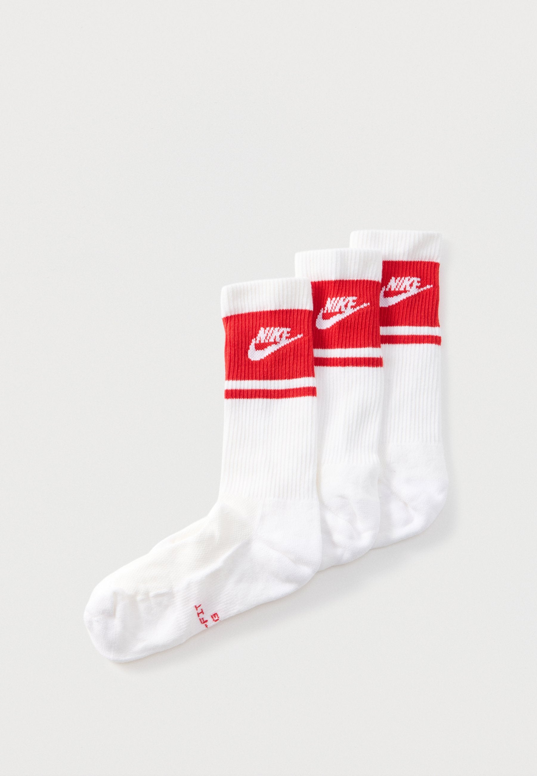 UNISEX 3 PACK - Socks - white/red