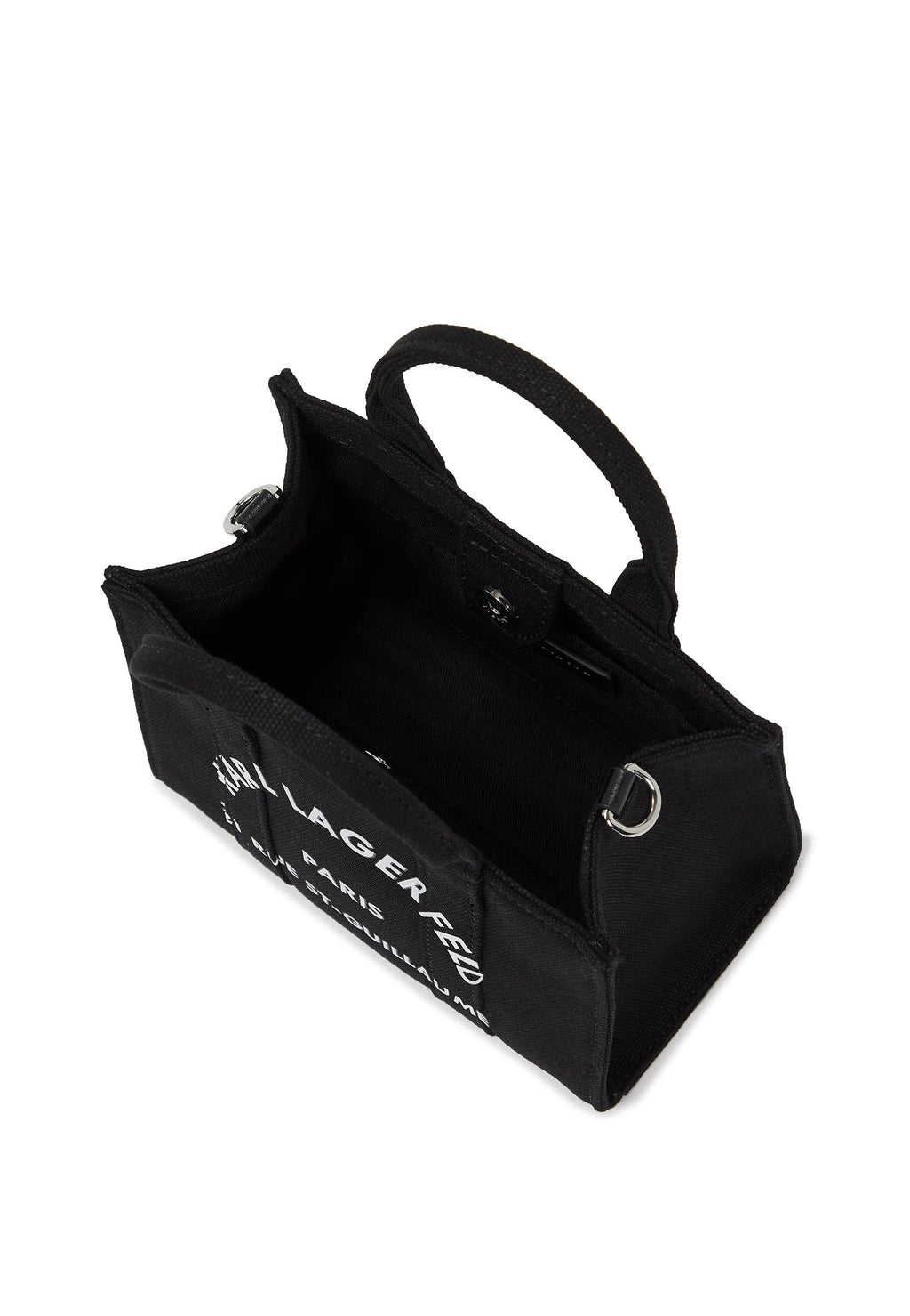 SQUARE MINI - Handbag - black