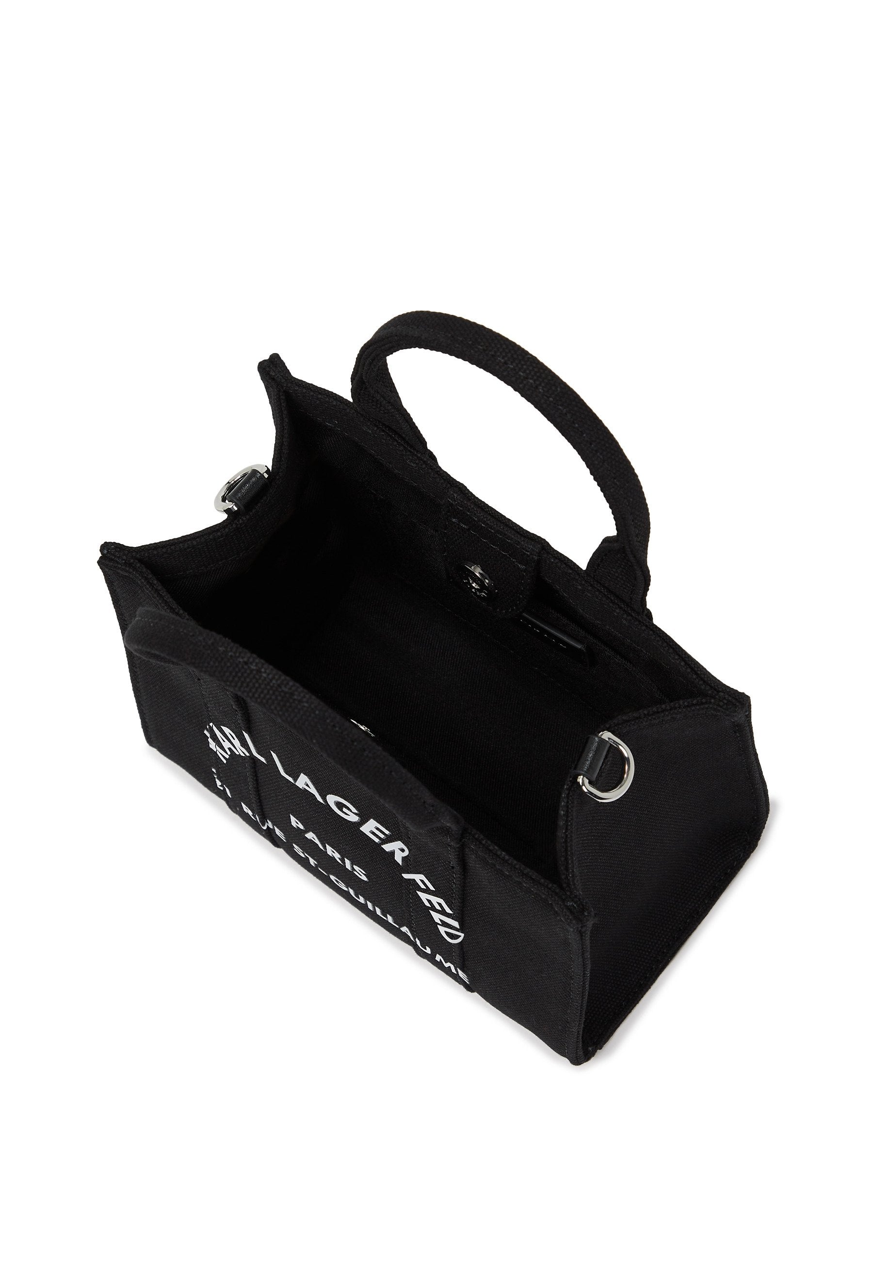 SQUARE MINI - Handbag - black