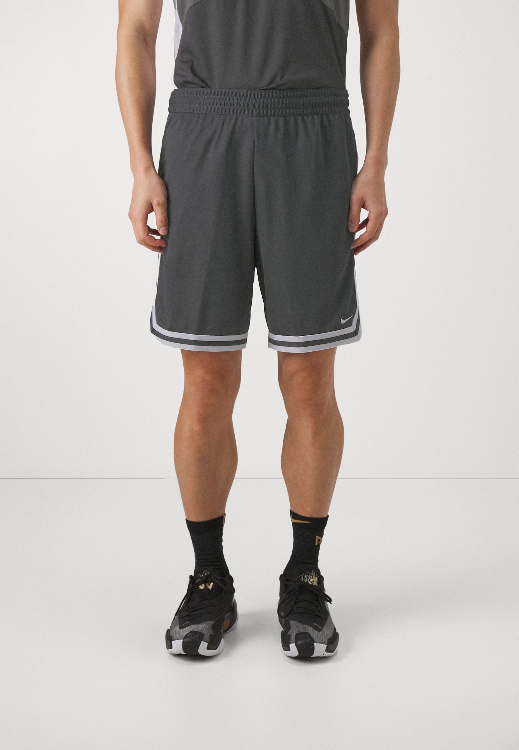 DNA SHORT - Sports shorts - black/white