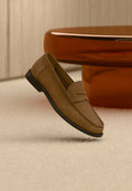 TEVAN - Slip-ons - open brown