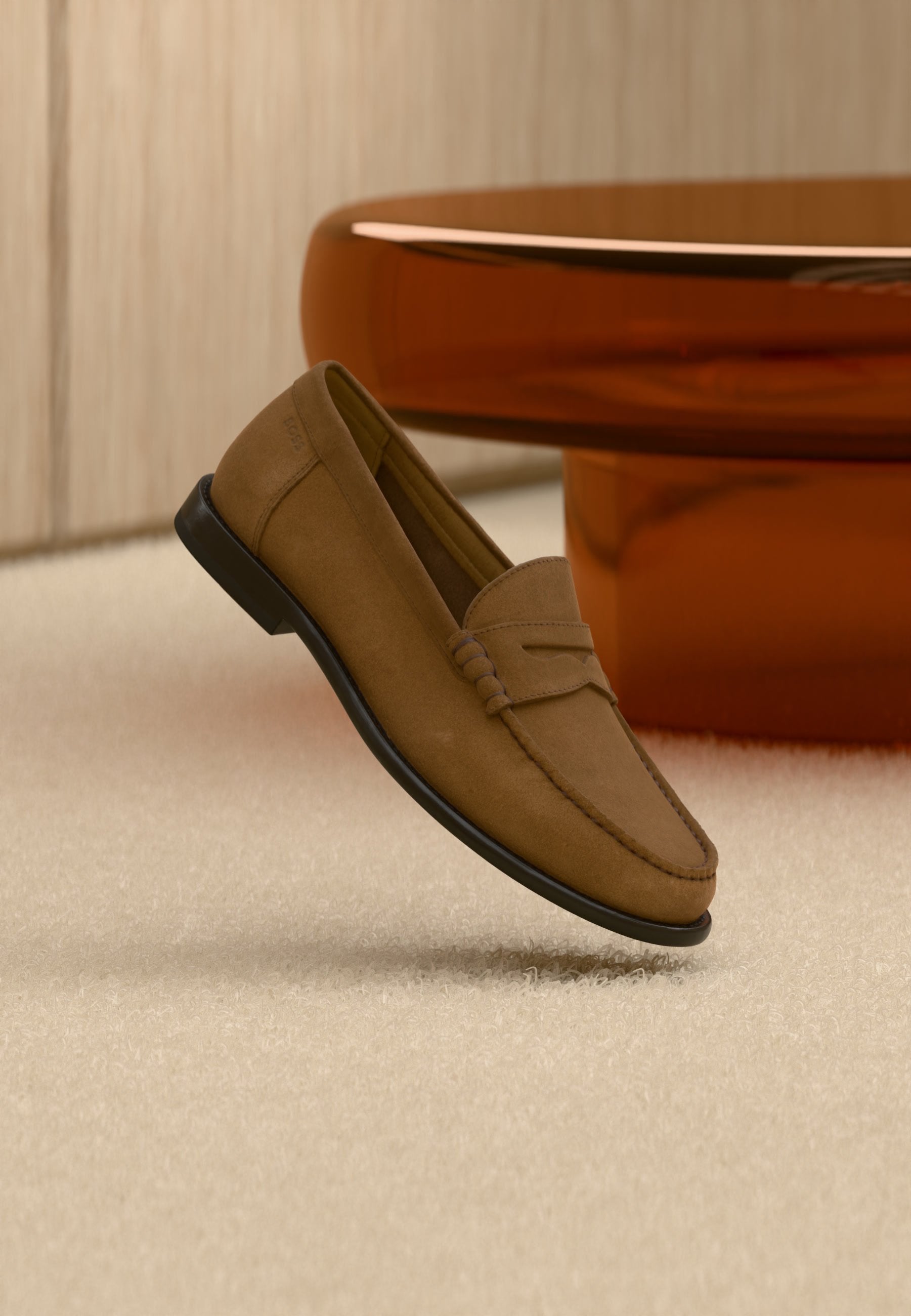TEVAN - Slip-ons - open brown