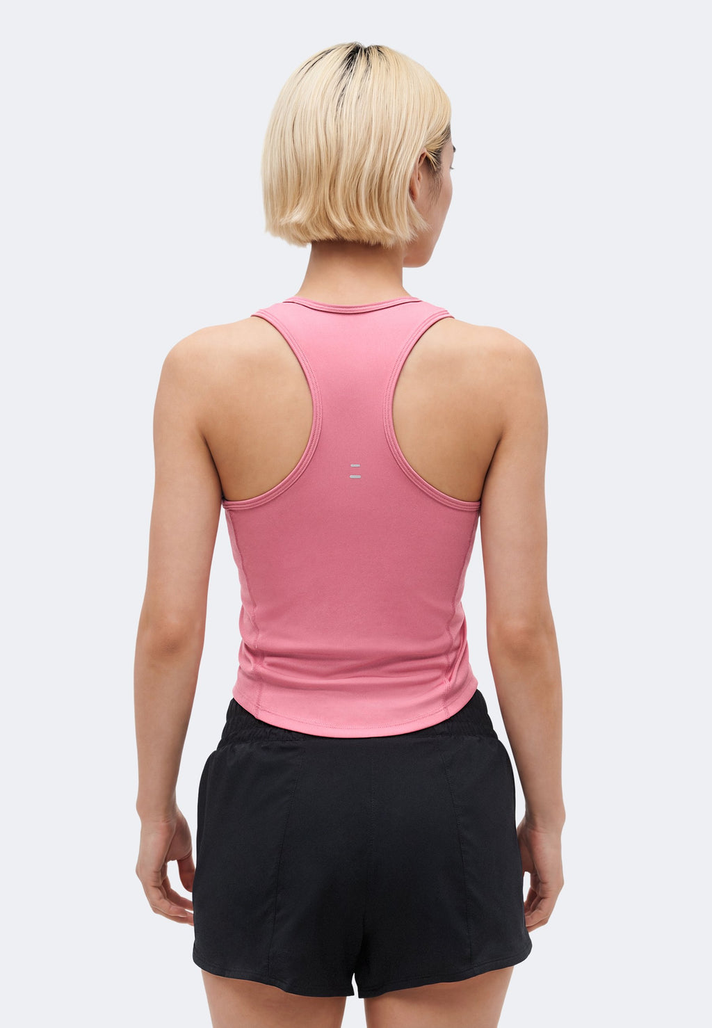 TEMPO RUN TANK - Top - peony/photon dust/white