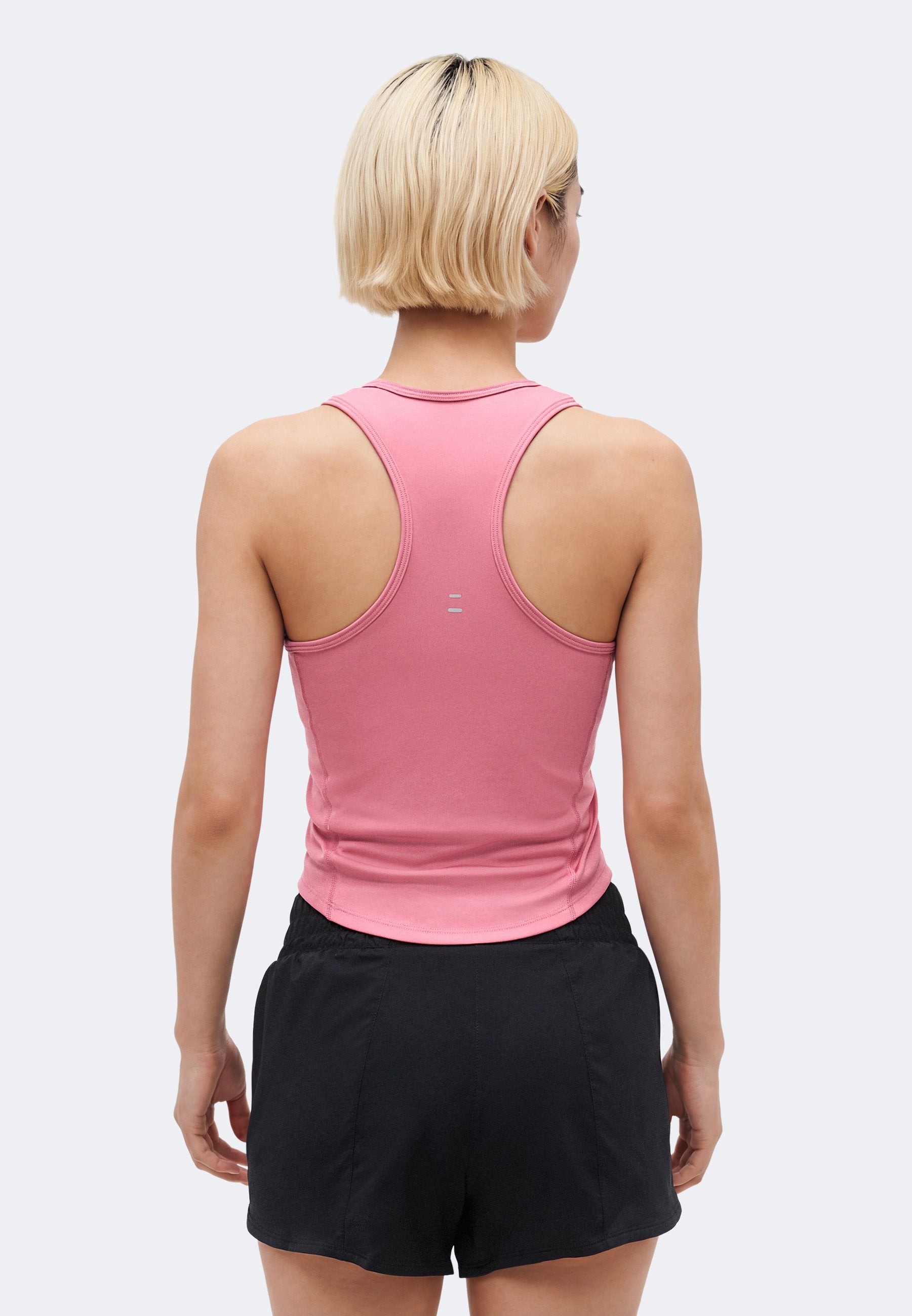 TEMPO RUN TANK - Top - peony/photon dust/white