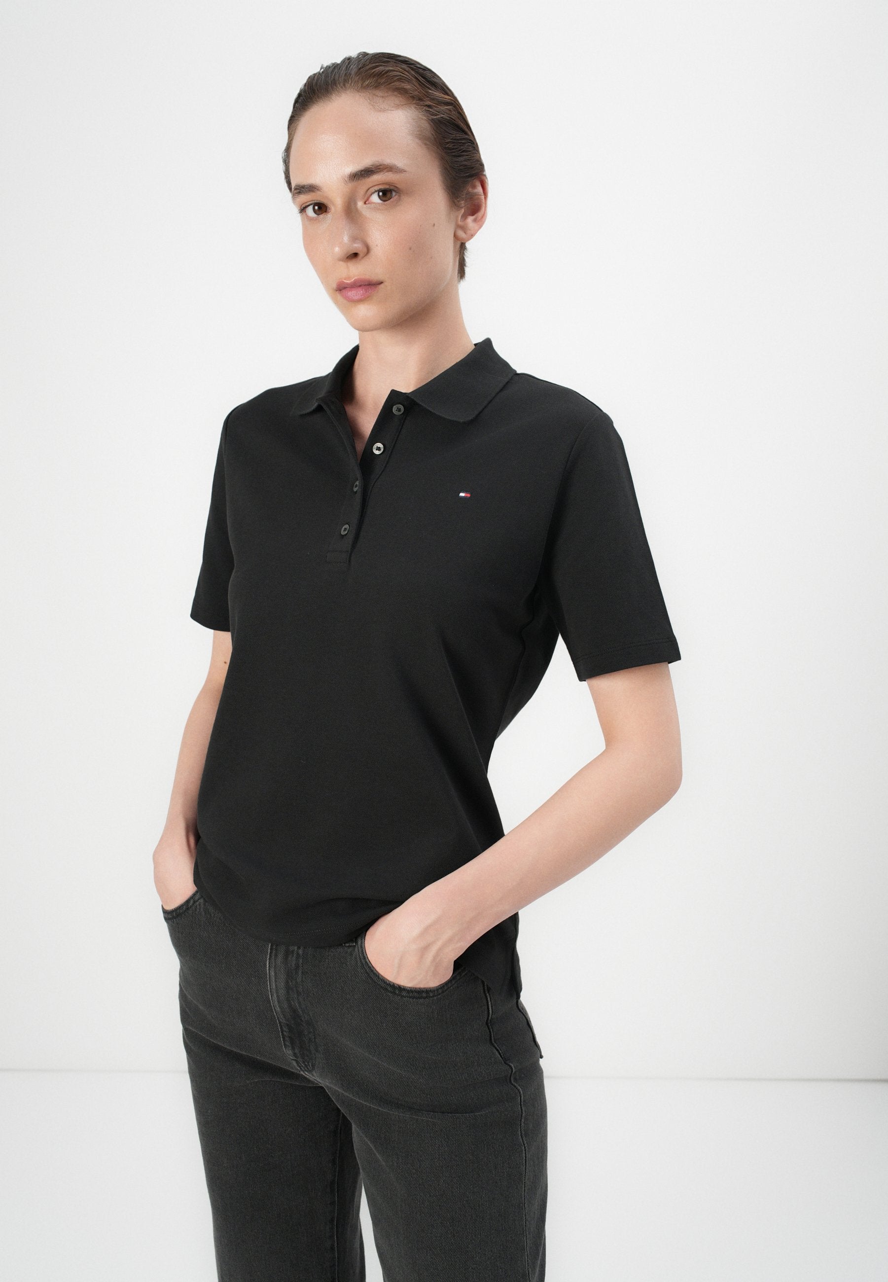 Polo shirt - black