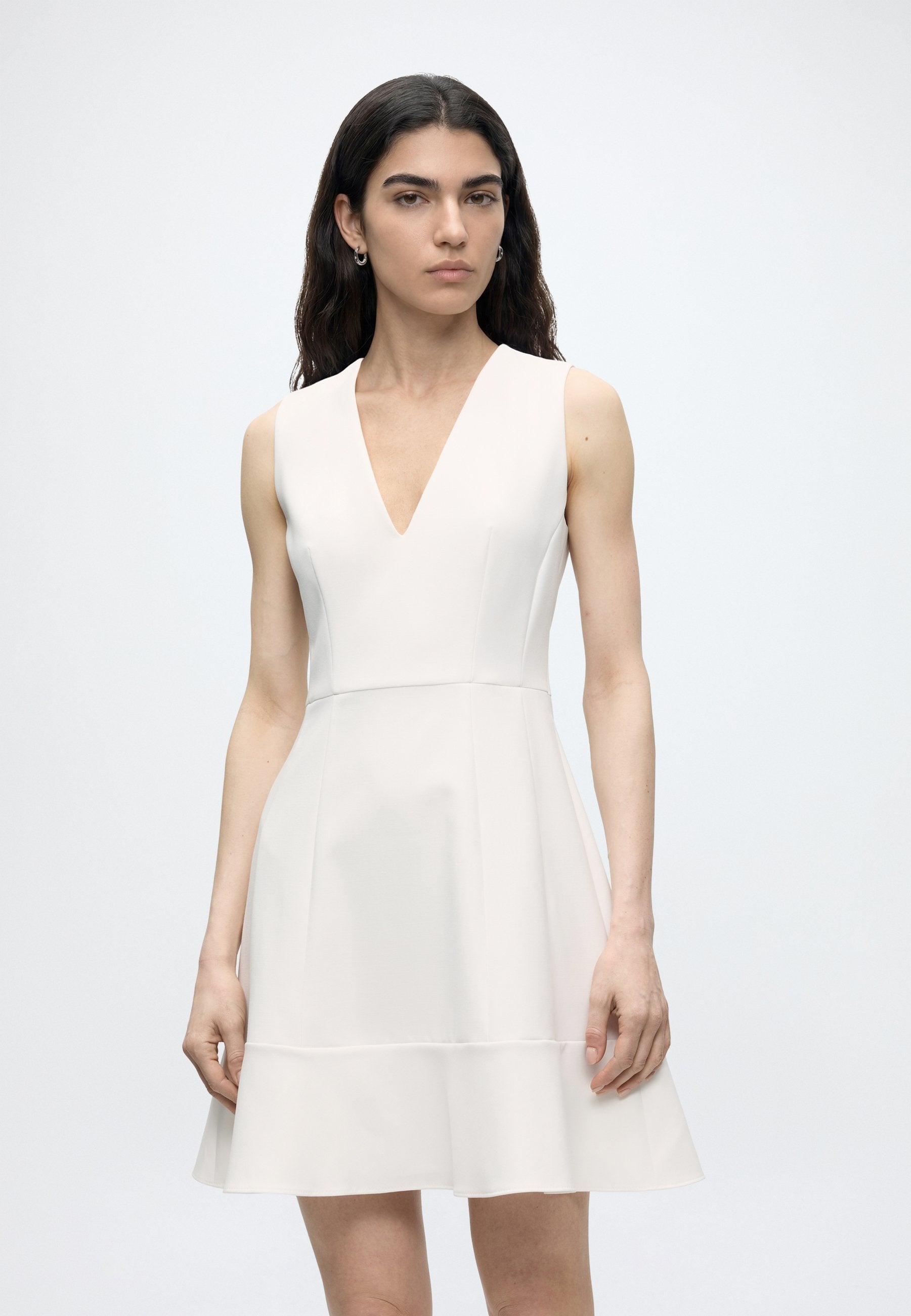 KERSTY - Day dress - open white