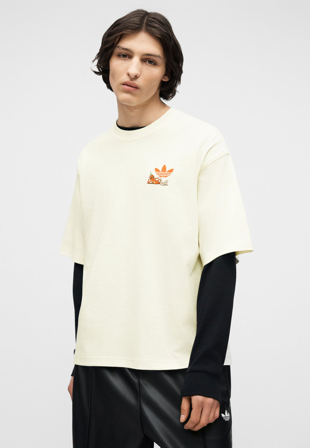 NEW CHILI UNISEX - Print T-shirt - off-white