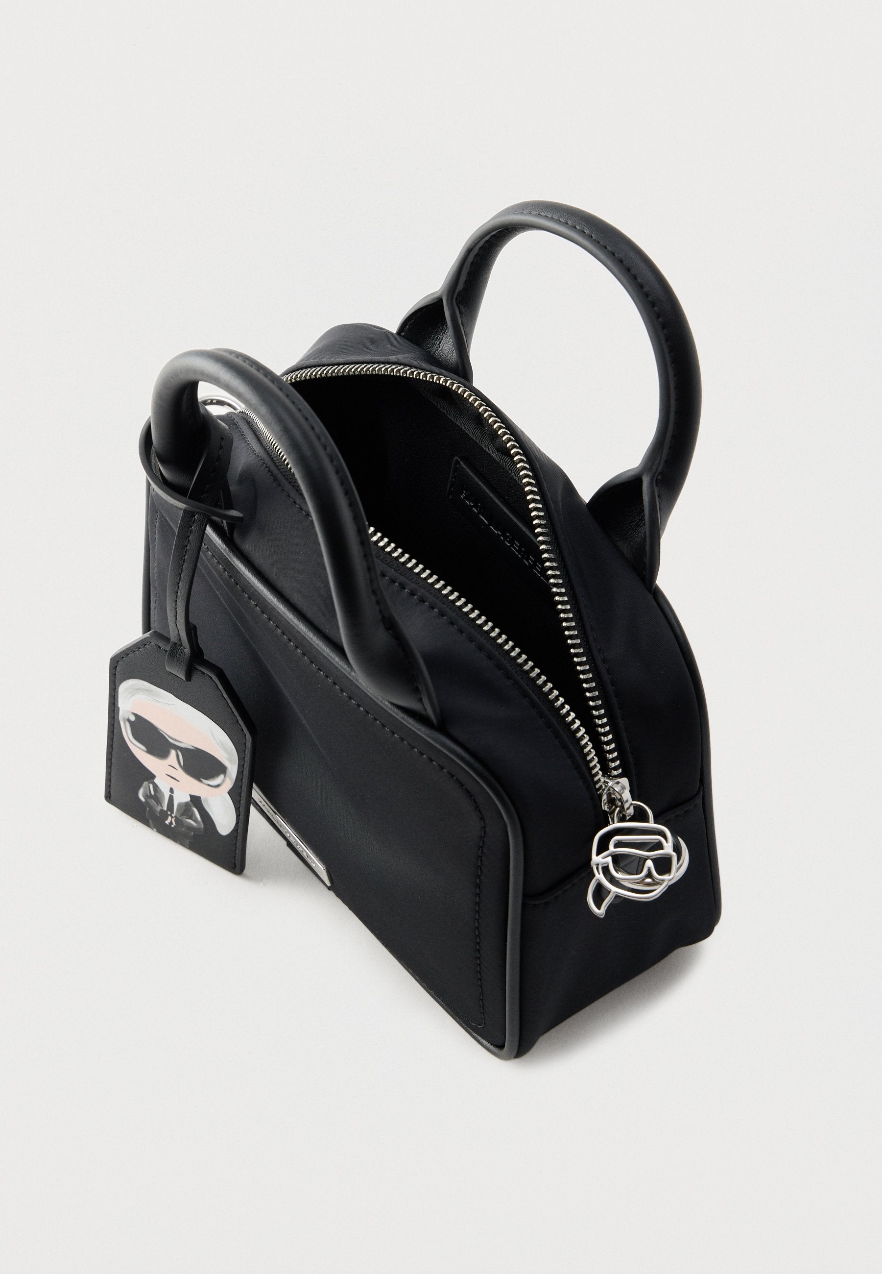 IKON BOXY - Handbag - black