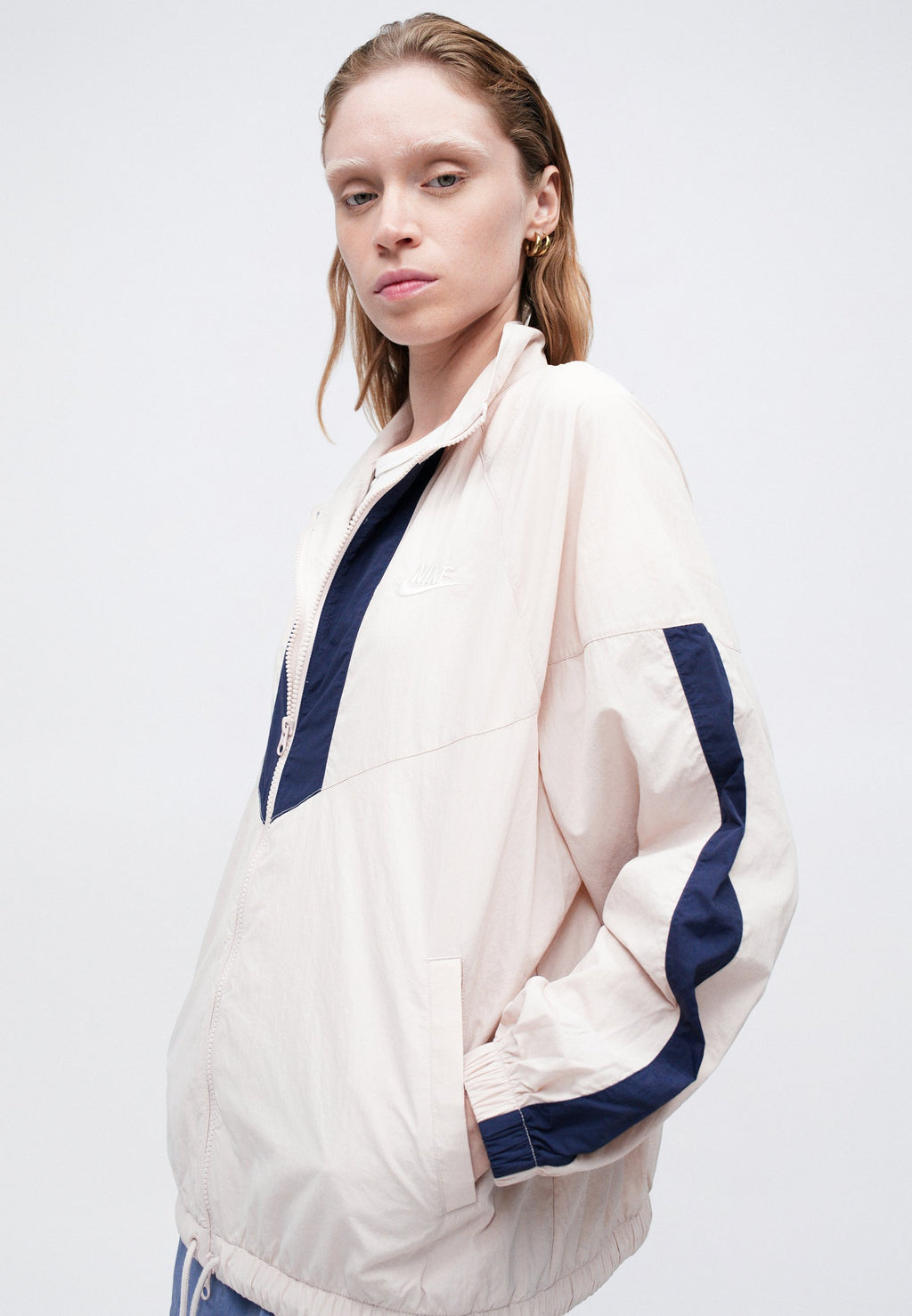 Summer jacket - silt red/midnight navy/sail