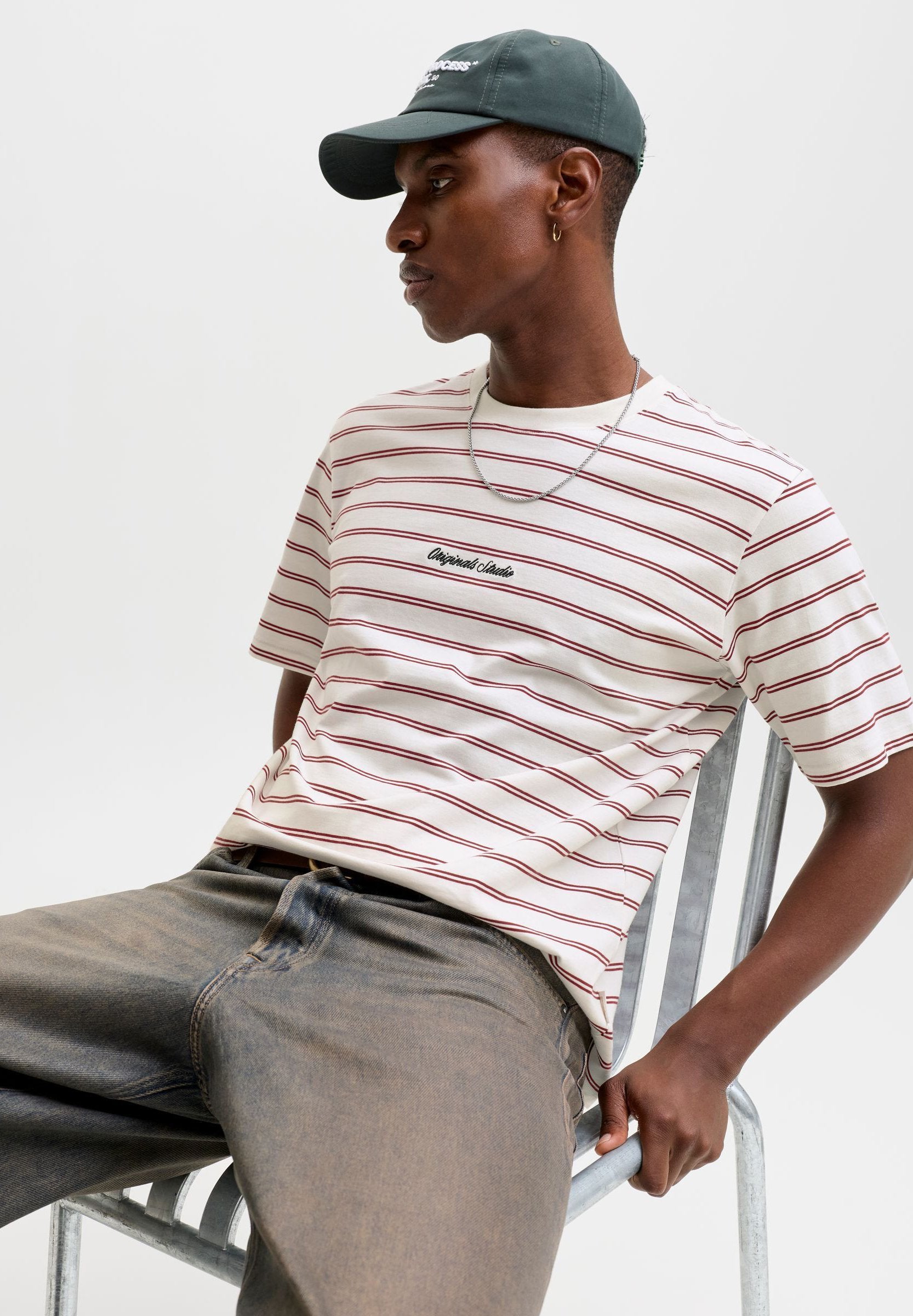 T- - Print T-shirt - cabernet