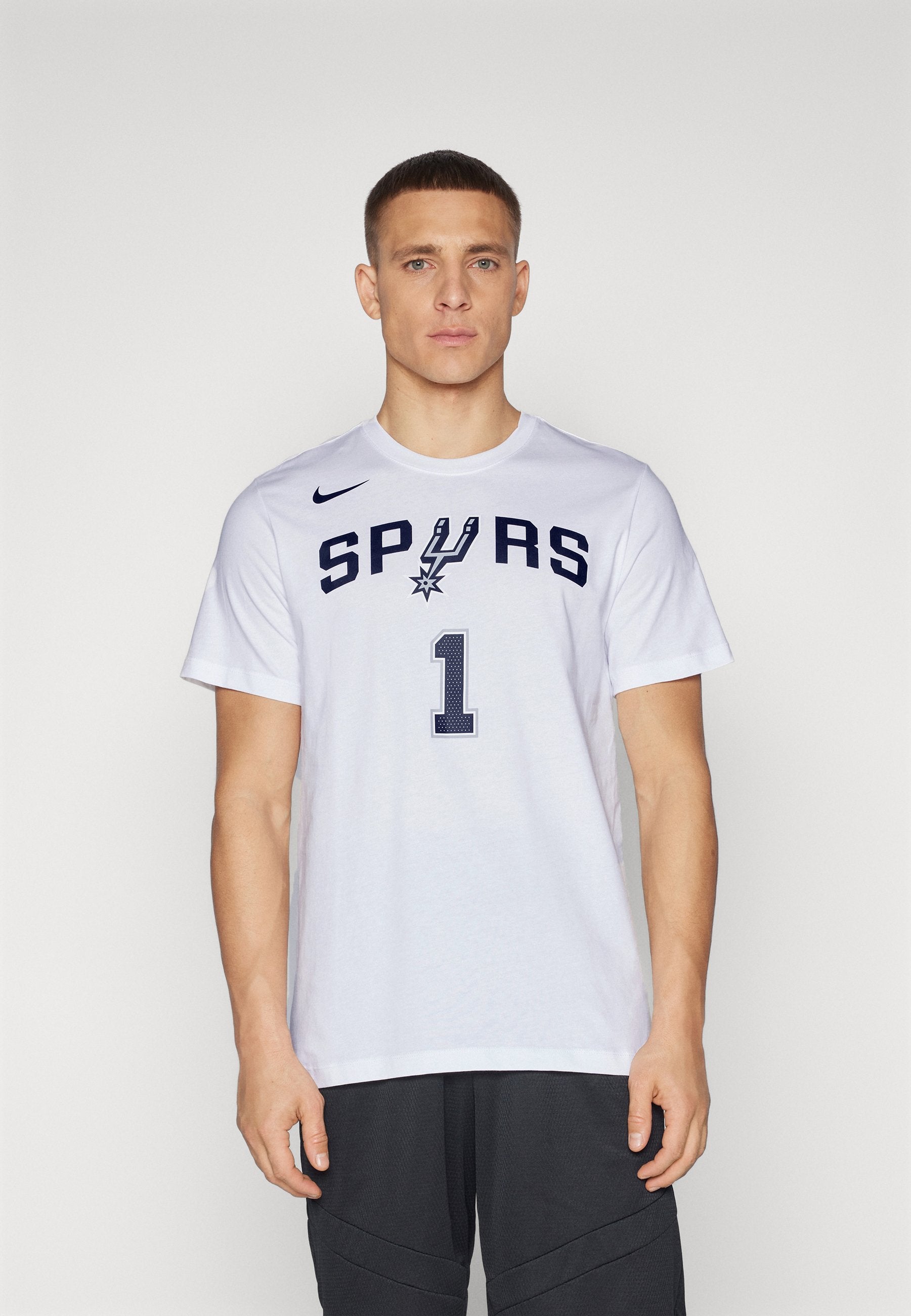 تي شيرت NBA SAN ANTONIO SPURS WEMBANYAMA - ملابس النادي - أبيض/Wembanyama