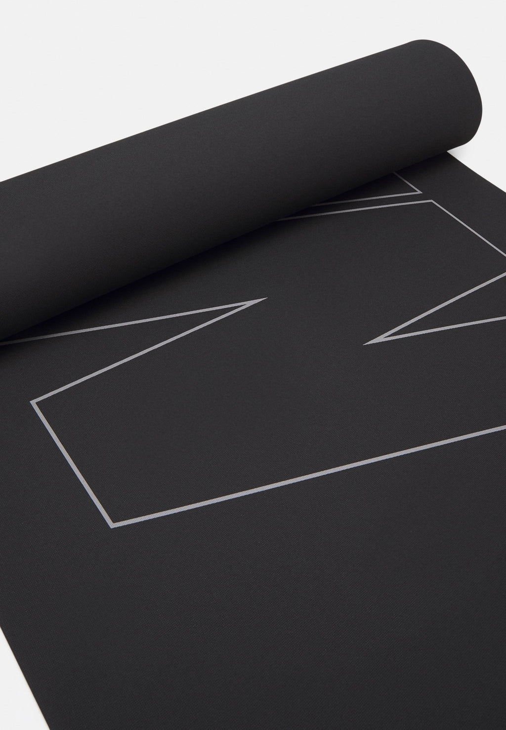 MAT 4 MM REVERSIBLE - Yoga mat - anthracite/medium grey