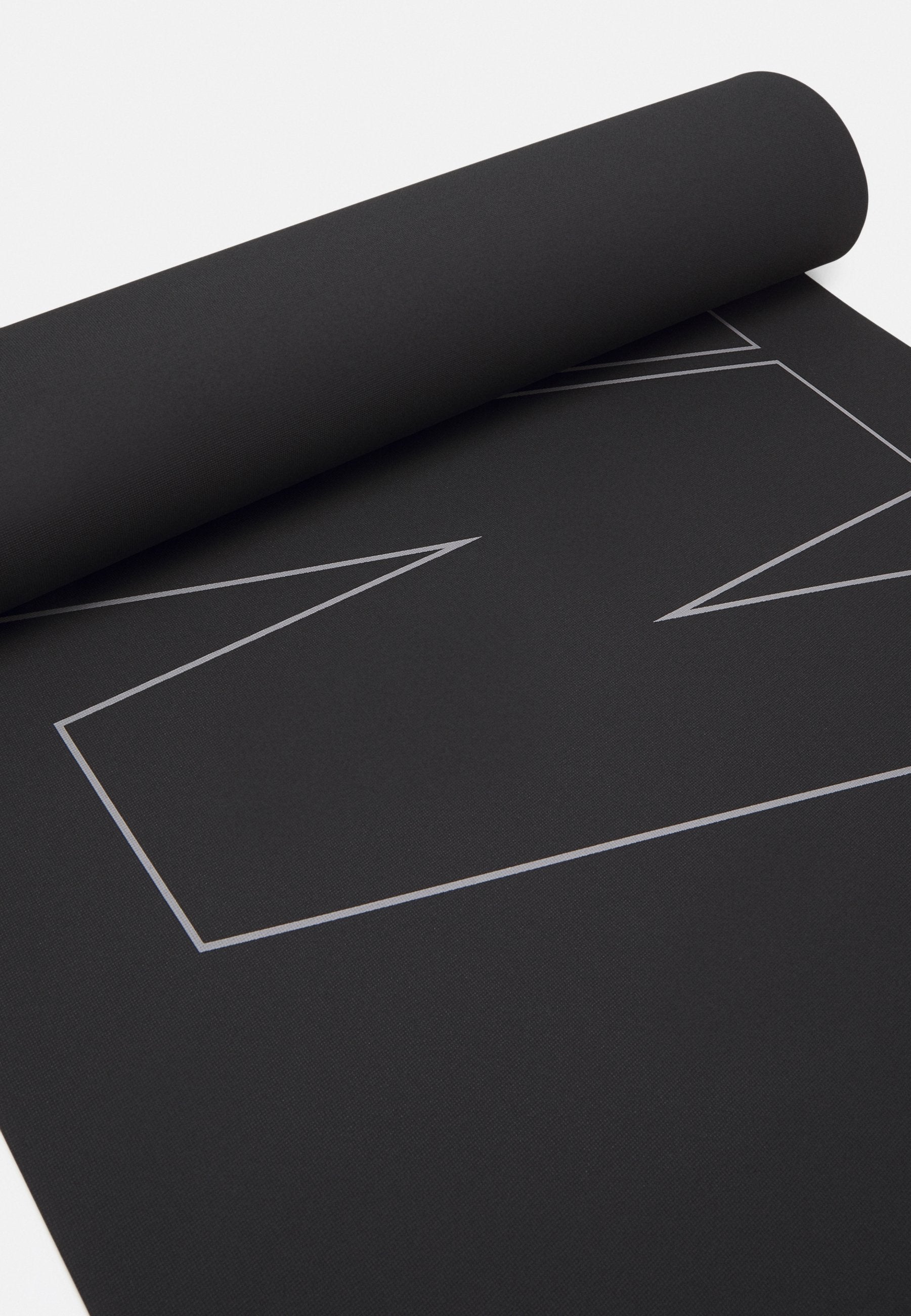 MAT 4 MM REVERSIBLE - Yoga mat - anthracite/medium grey
