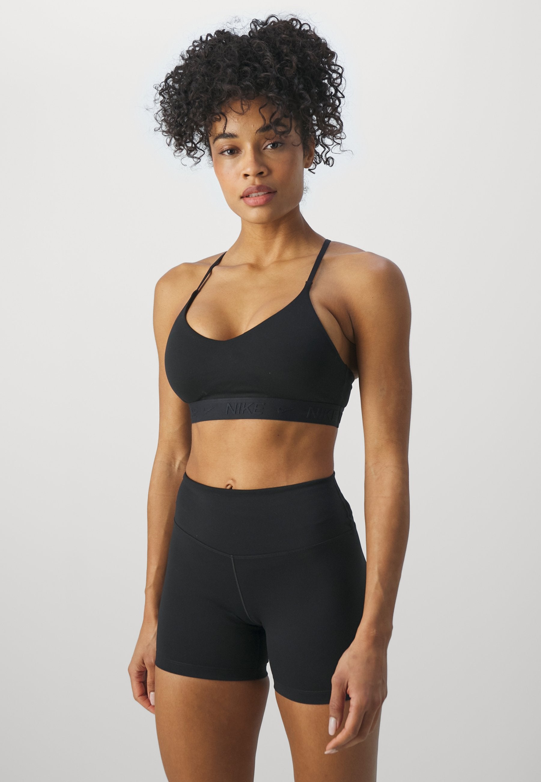 INDY BRA - Light support sports bra - black