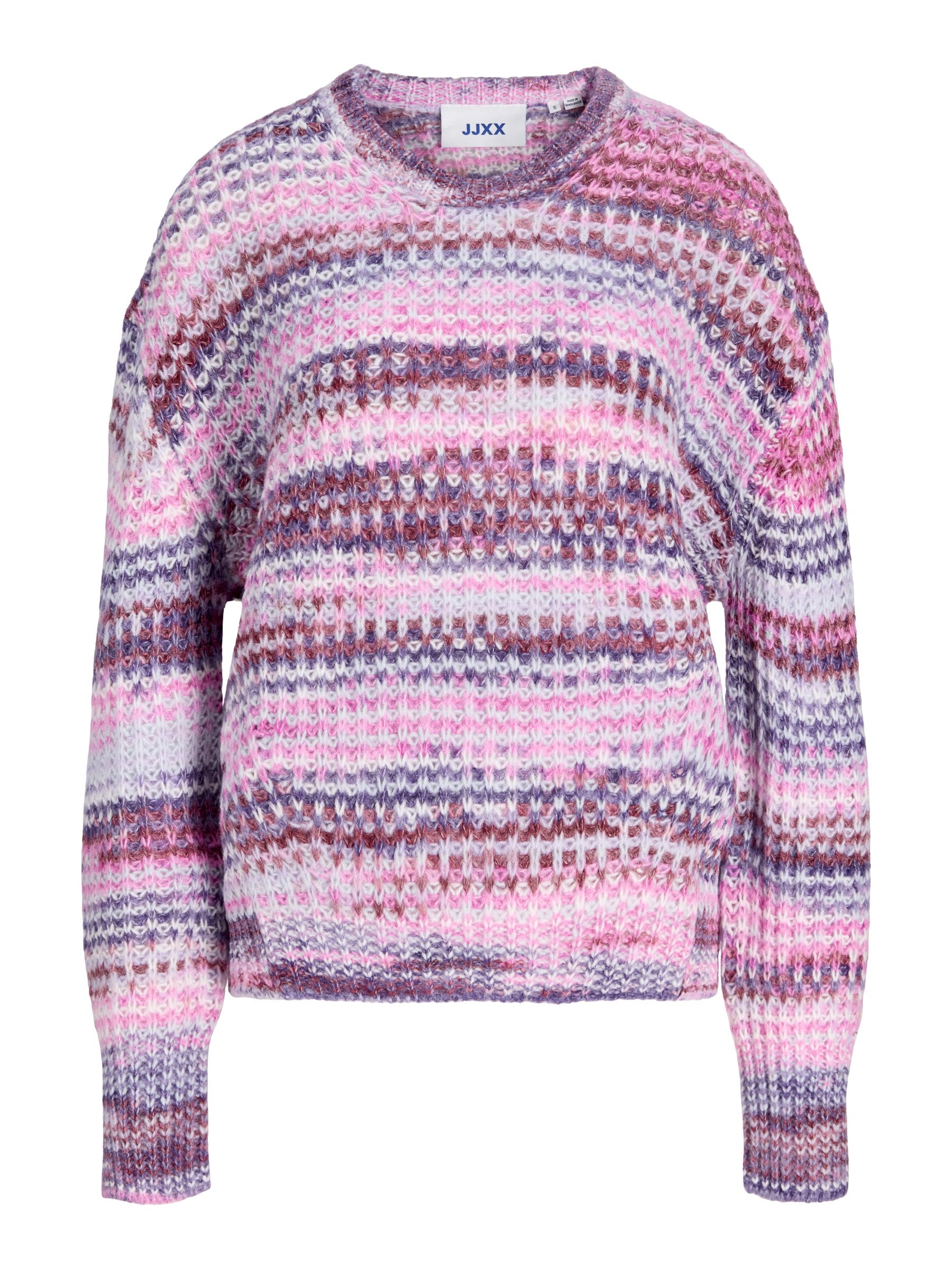 JXSIMONE RAS DU COU - Pull - purple rose/multicolore
