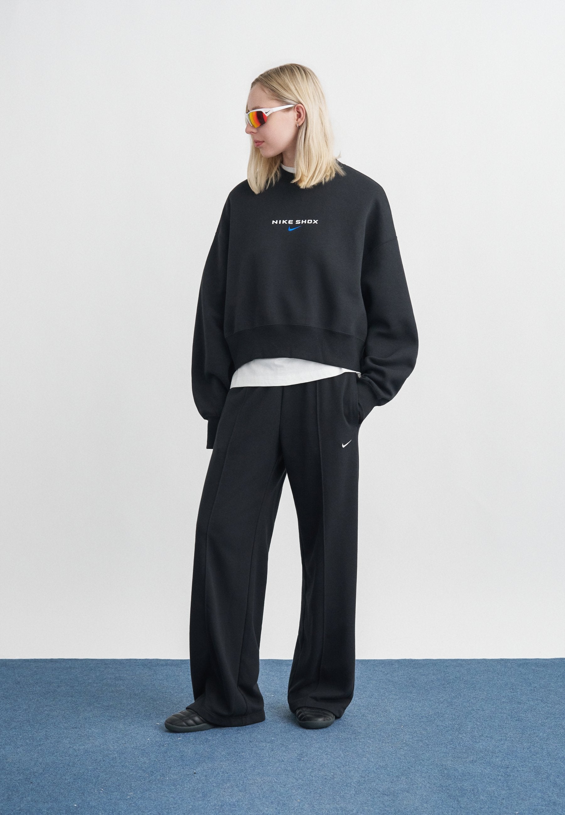 SHOX CREW - Sweatshirt - black