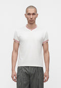 MEDUSA AND GRECA DETAILS - Basic T-shirt - optical white