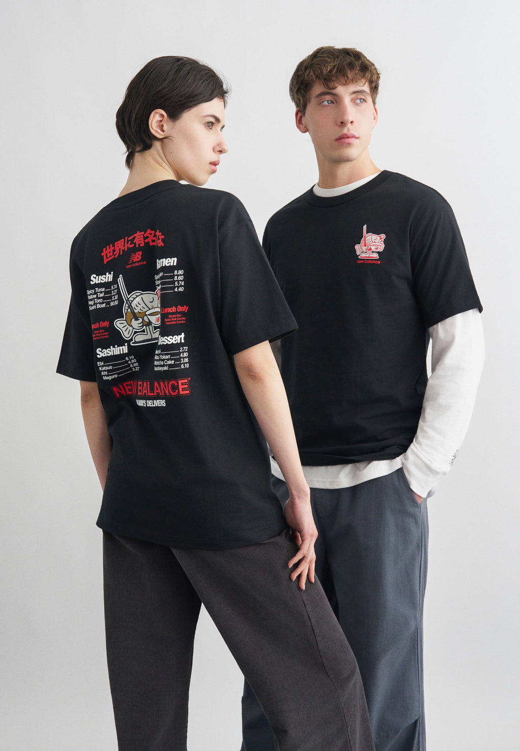 RAMEN UNISEX  - Print T-shirt - black
