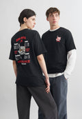 RAMEN UNISEX  - Print T-shirt - black
