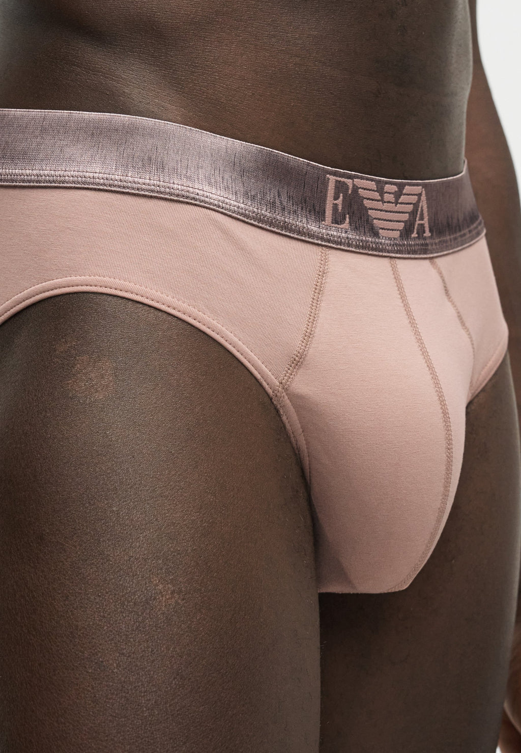 SLIP 3 PACK LOGOBAND BRILLANT - Slips - taupe/fer/fauve
