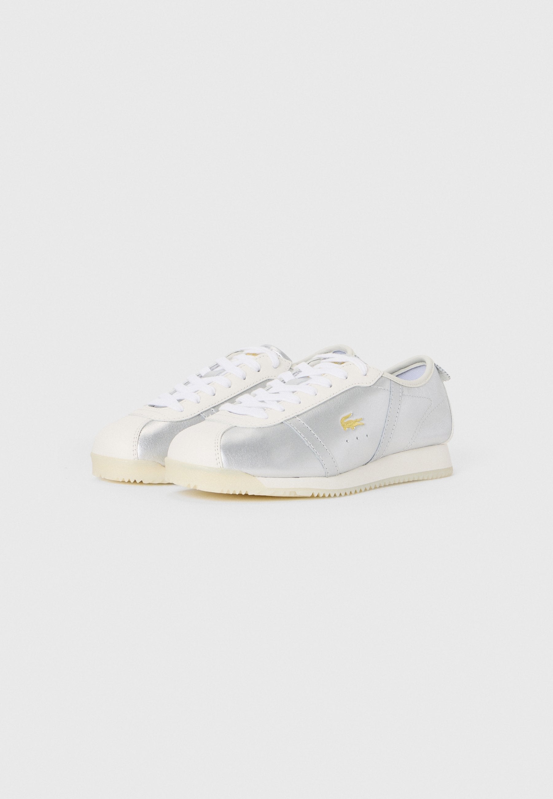 CLUB LOW - Trainers - white/silver-coloured