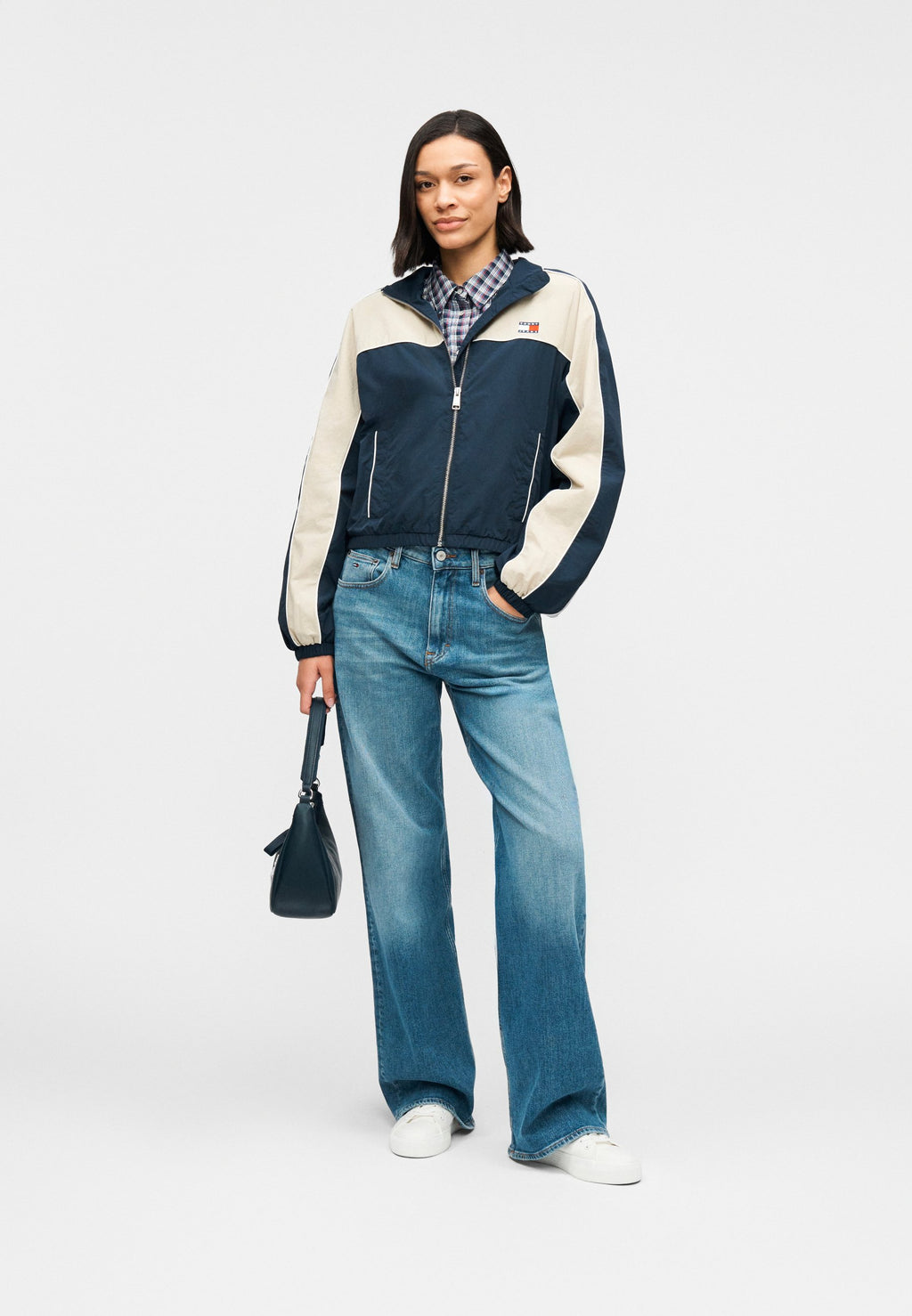 PIPING JACKET - Summer jacket - dark night navy