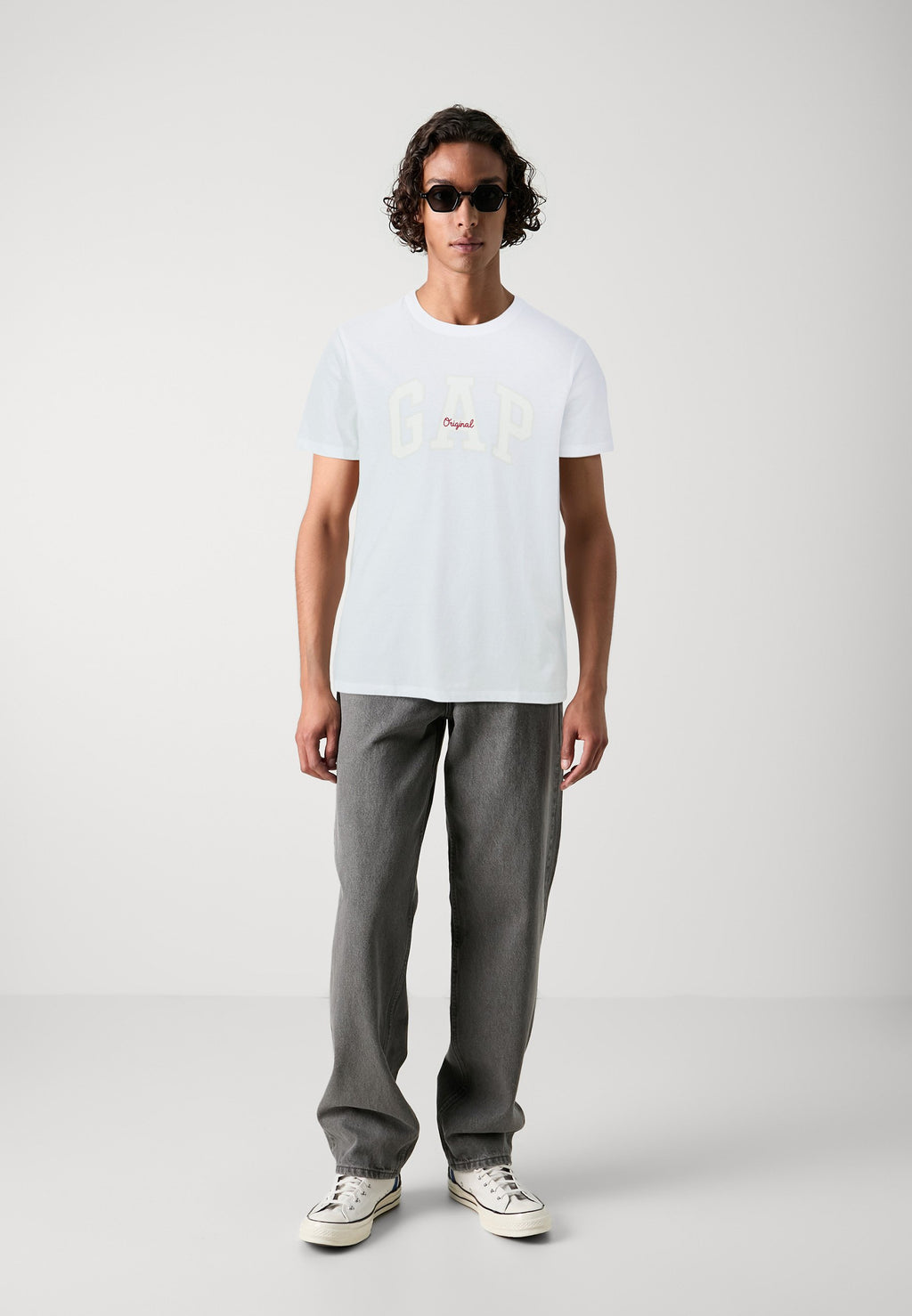 EVERYDAY SOFT ORIGINAL ARCH - Print T-shirt - optic white
