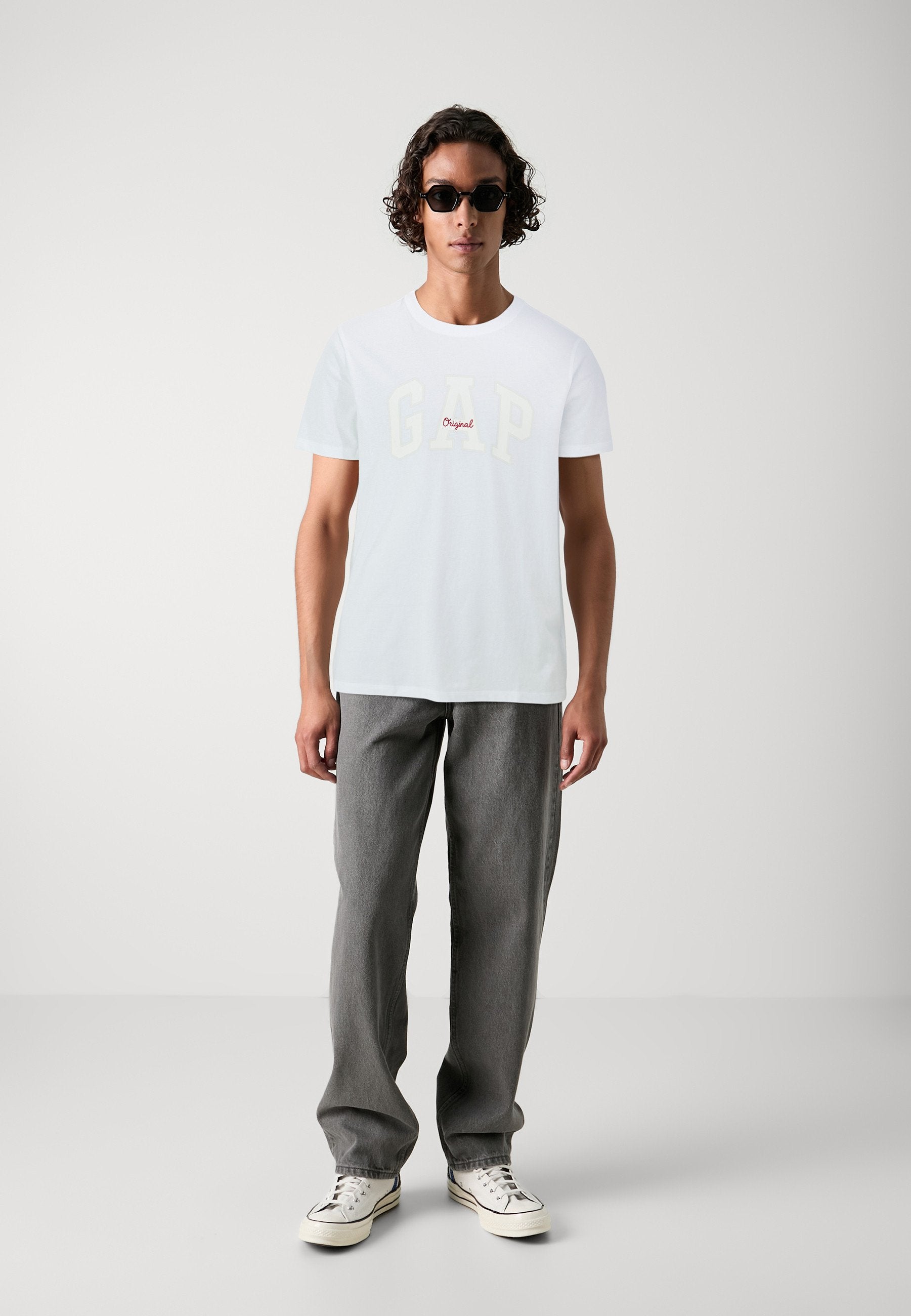 EVERYDAY SOFT ORIGINAL ARCH - Print T-shirt - optic white