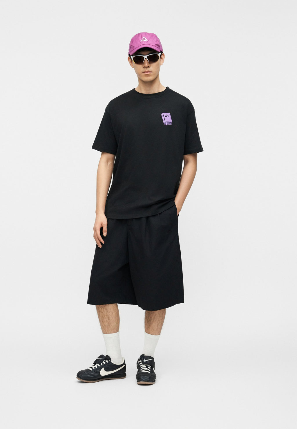 TEE SKATE SPOTS UNISEX - Print T-shirt - black