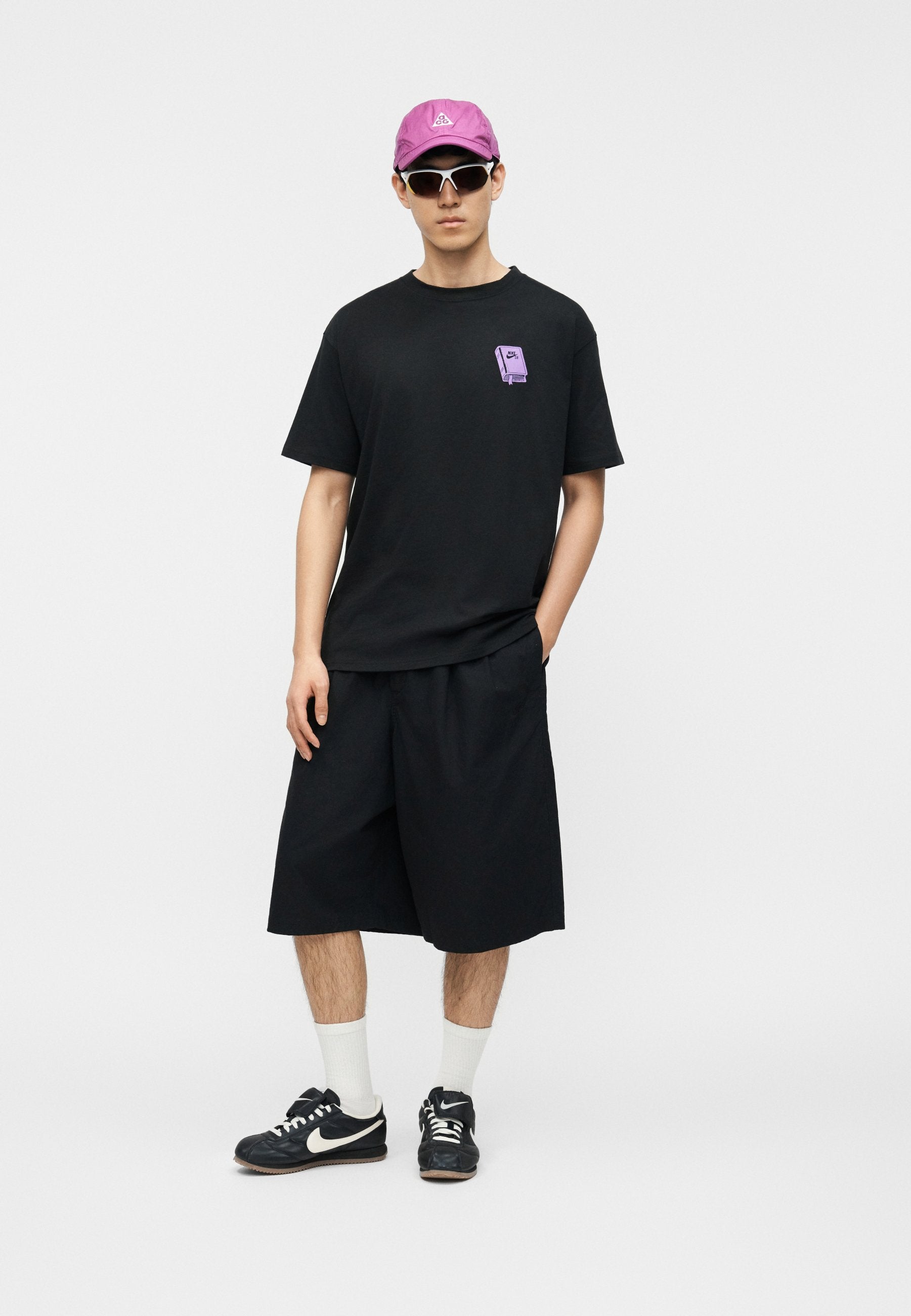 TEE SKATE SPOTS UNISEX - Print T-shirt - black