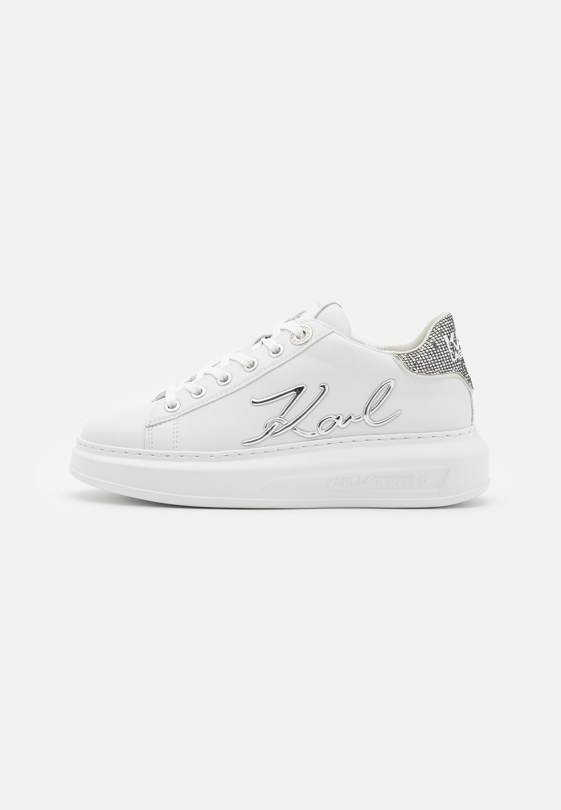KAPRI SIGNIA LACE  - Trainers - white/silver